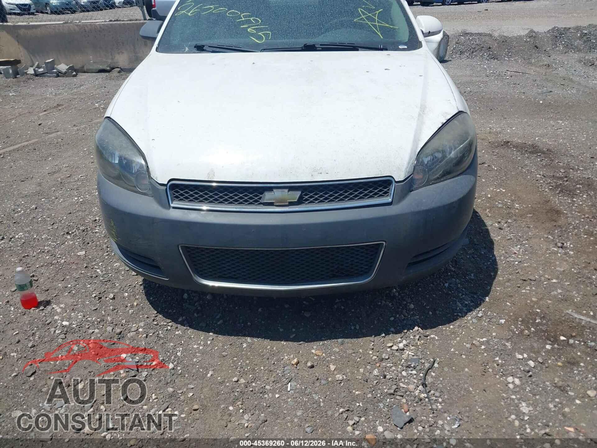 CHEVROLET IMPALA 2012 - 2G1WD5E35C1275962