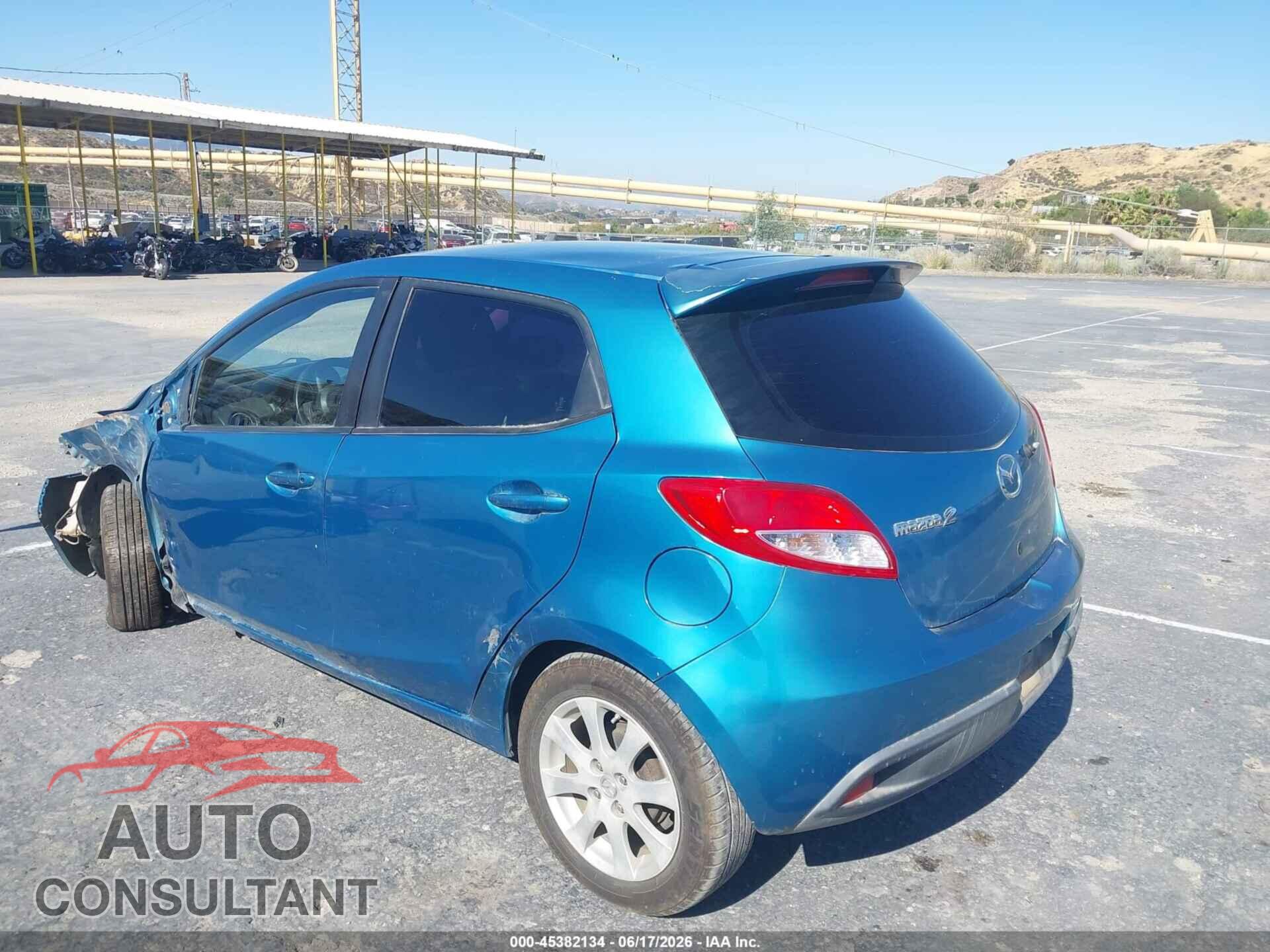 MAZDA MAZDA2 2011 - JM1DE1HY0B0131239