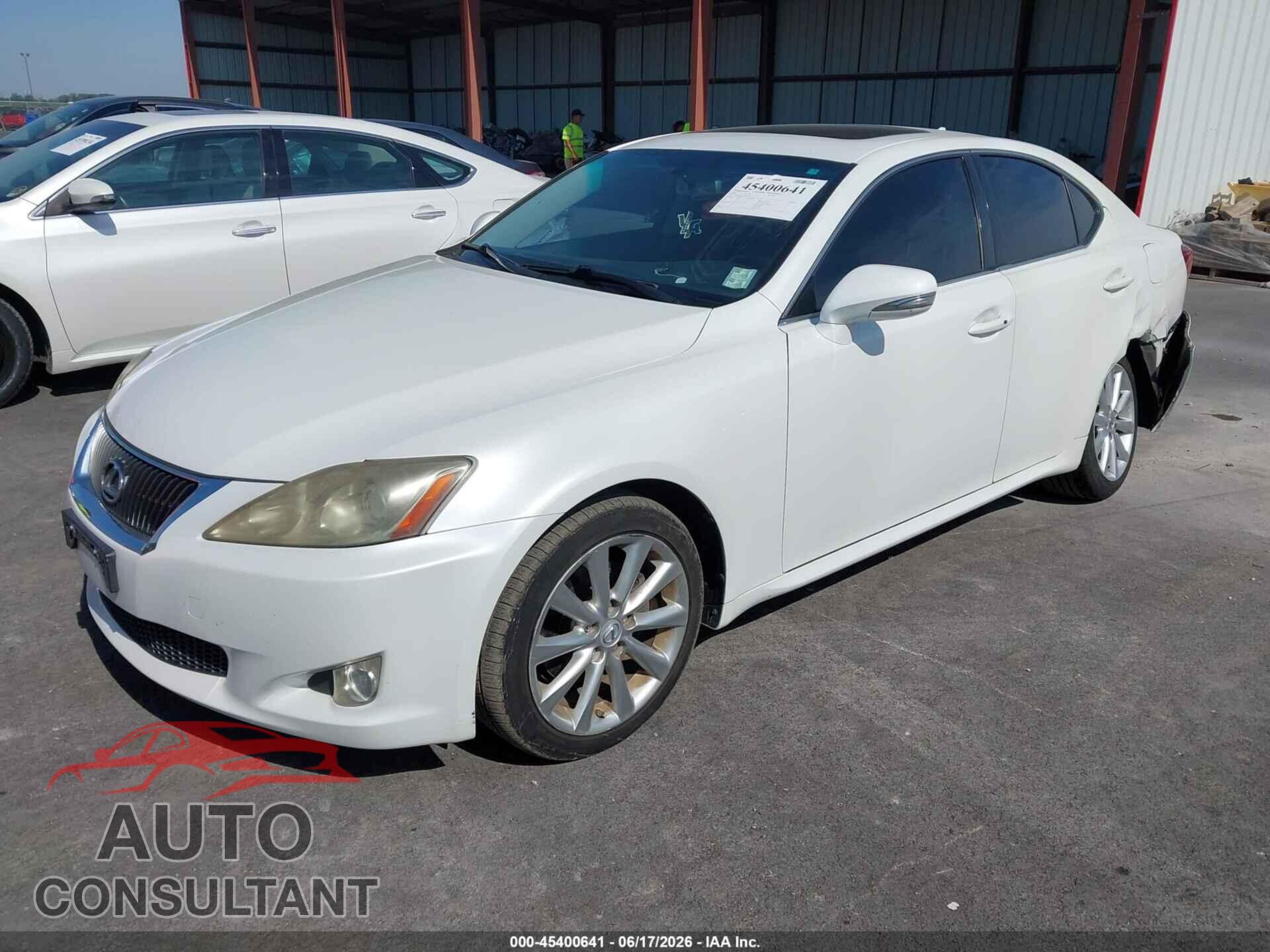 LEXUS IS 250 2010 - JTHCF5C20A2032697