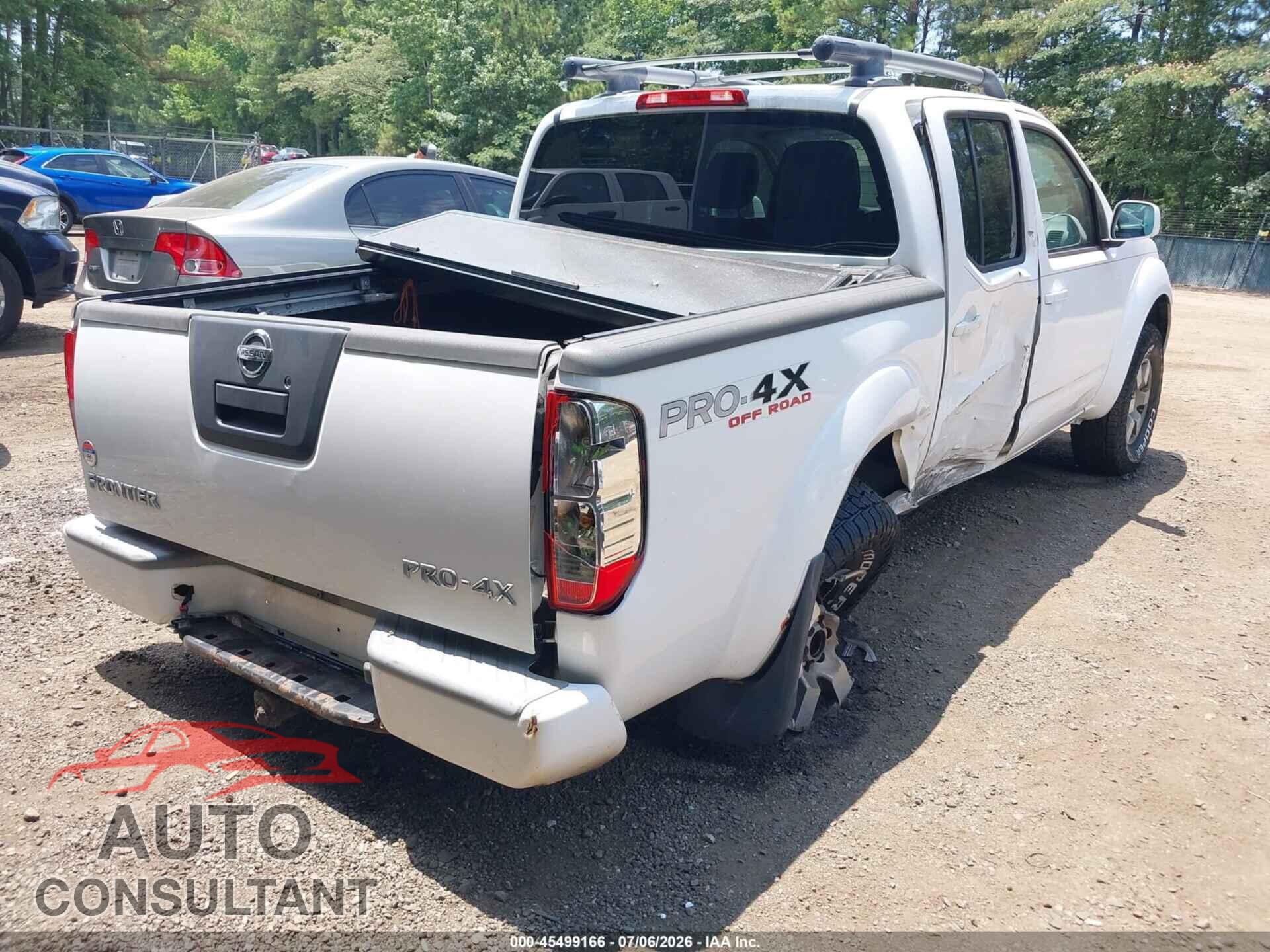 NISSAN FRONTIER 2012 - 1N6AD0EV3CC467605