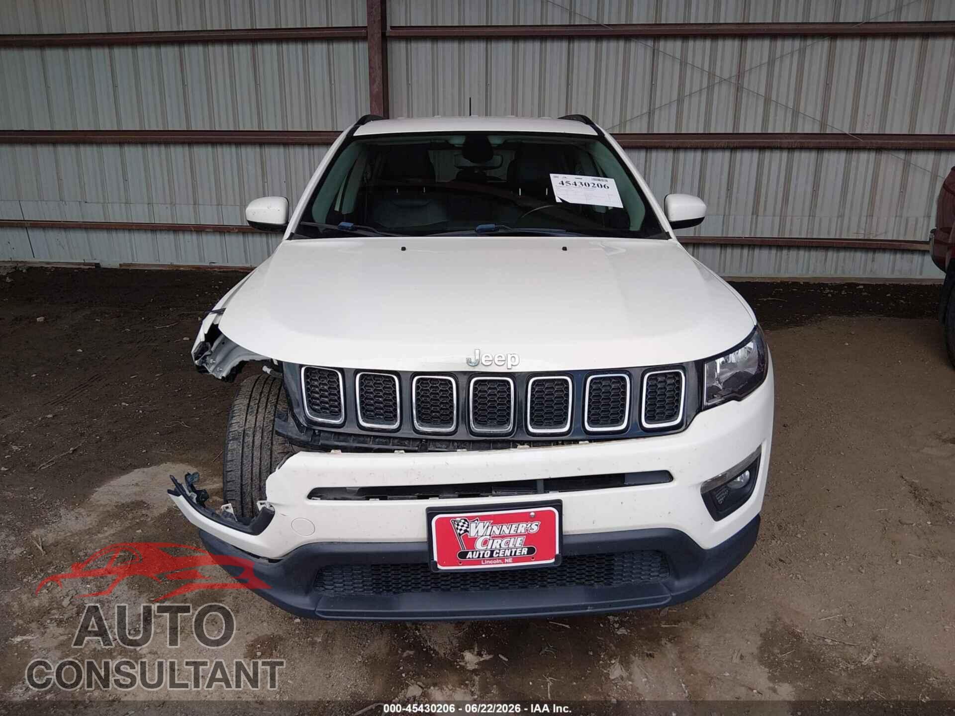 JEEP COMPASS 2019 - 3C4NJDBB9KT849140