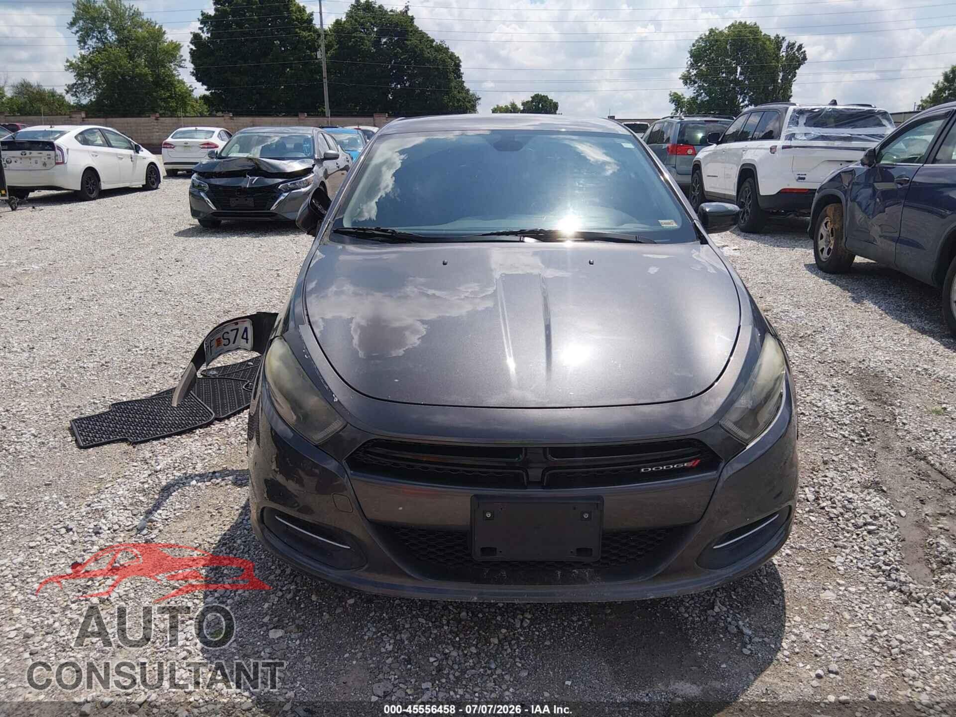 DODGE DART 2015 - 1C3CDFBB3FD128418