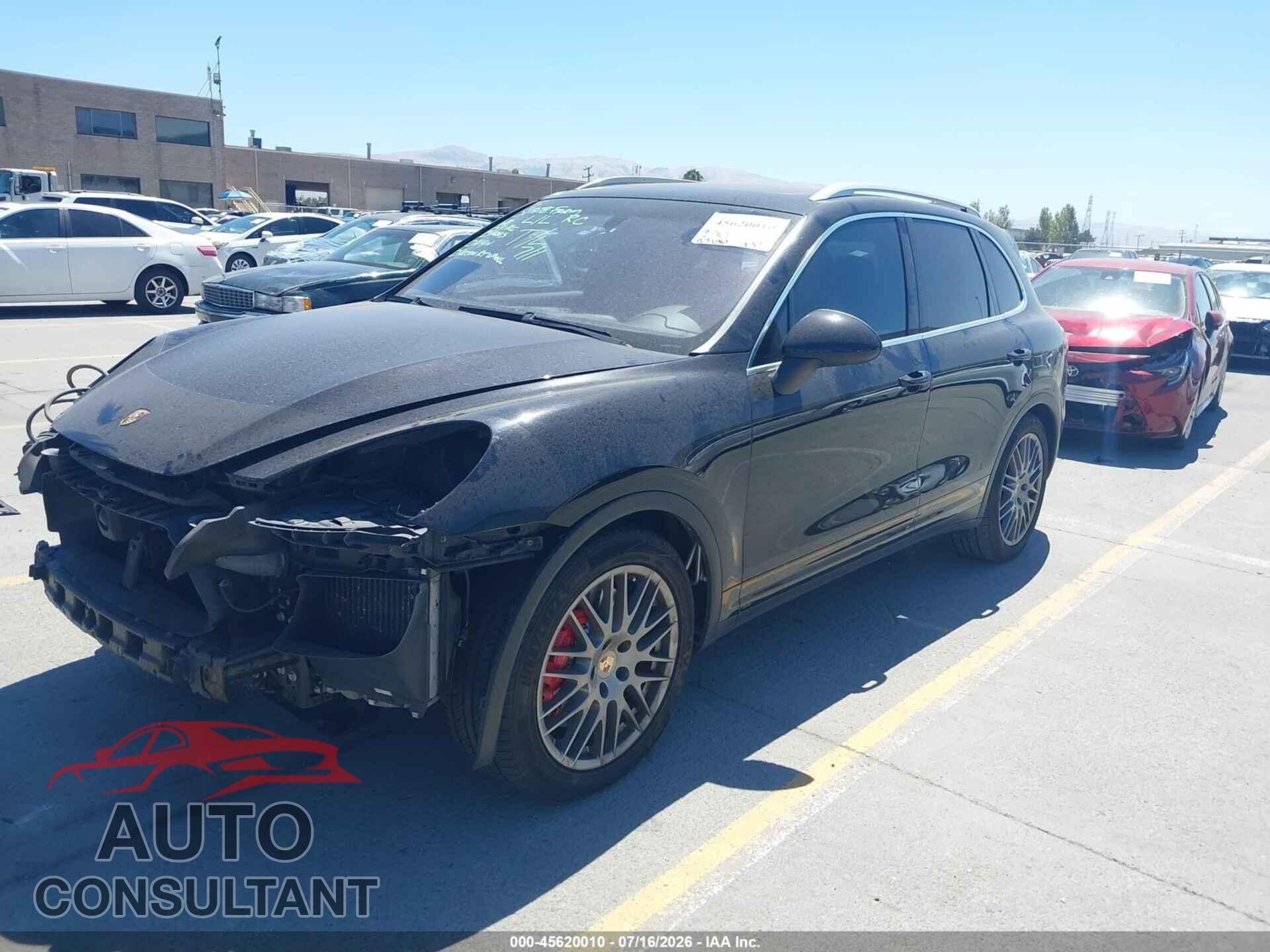 PORSCHE CAYENNE 2012 - WP1AC2A27CLA82656