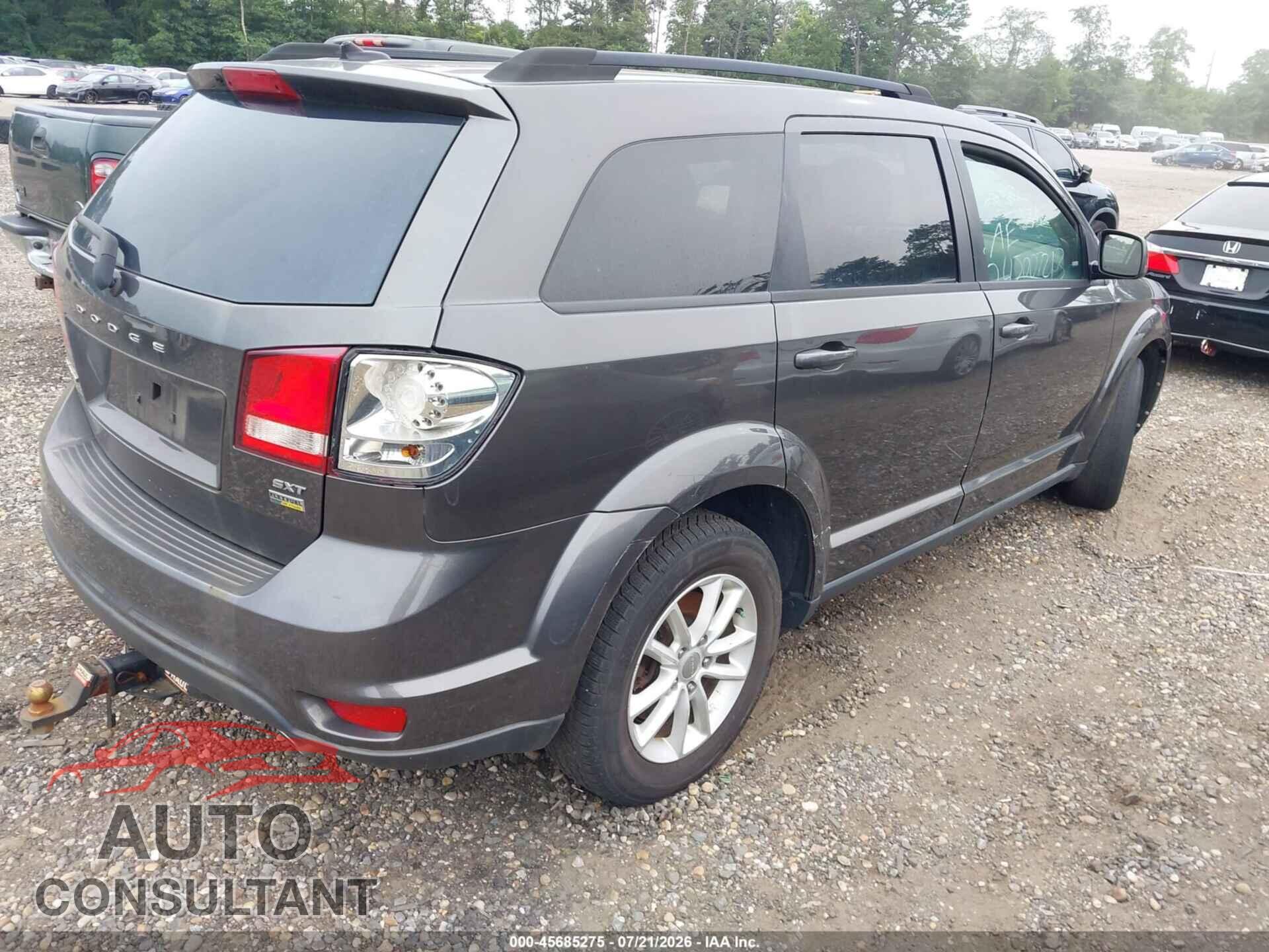 DODGE JOURNEY 2016 - 3C4PDCBG7GT145757