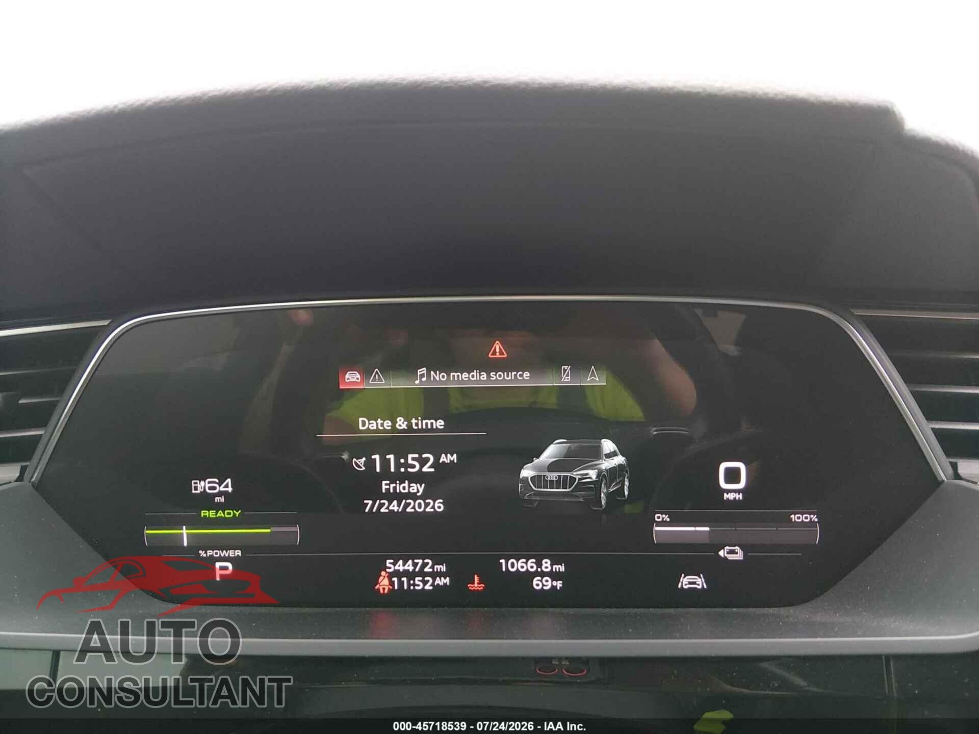 AUDI E-TRON 2021 - WA1AAAGE5MB020404