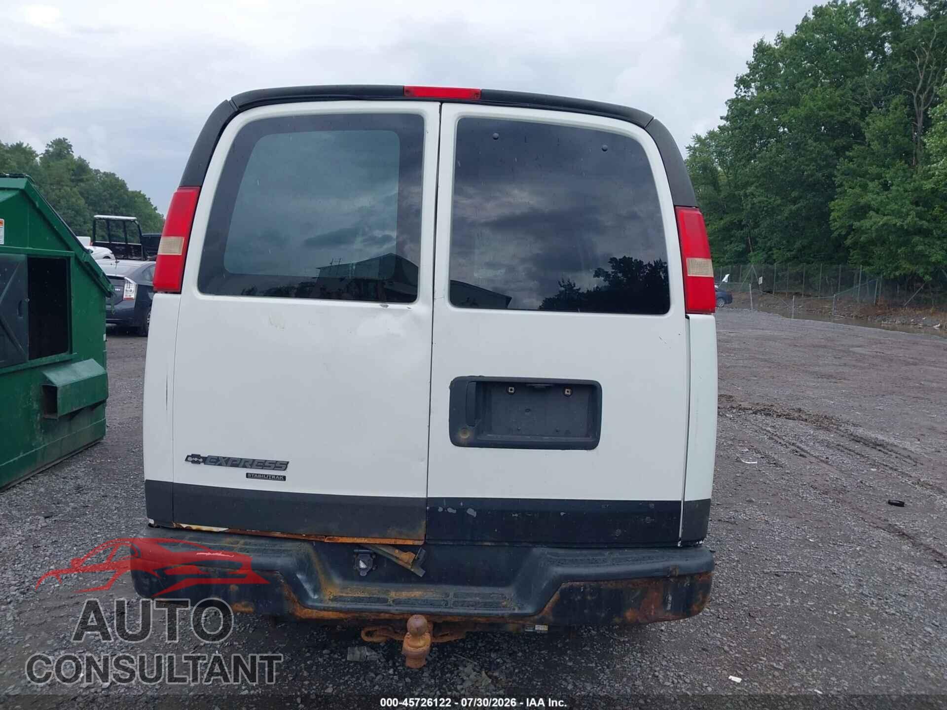 CHEVROLET EXPRESS 2500 2013 - 1GCWGFCA4D1122731