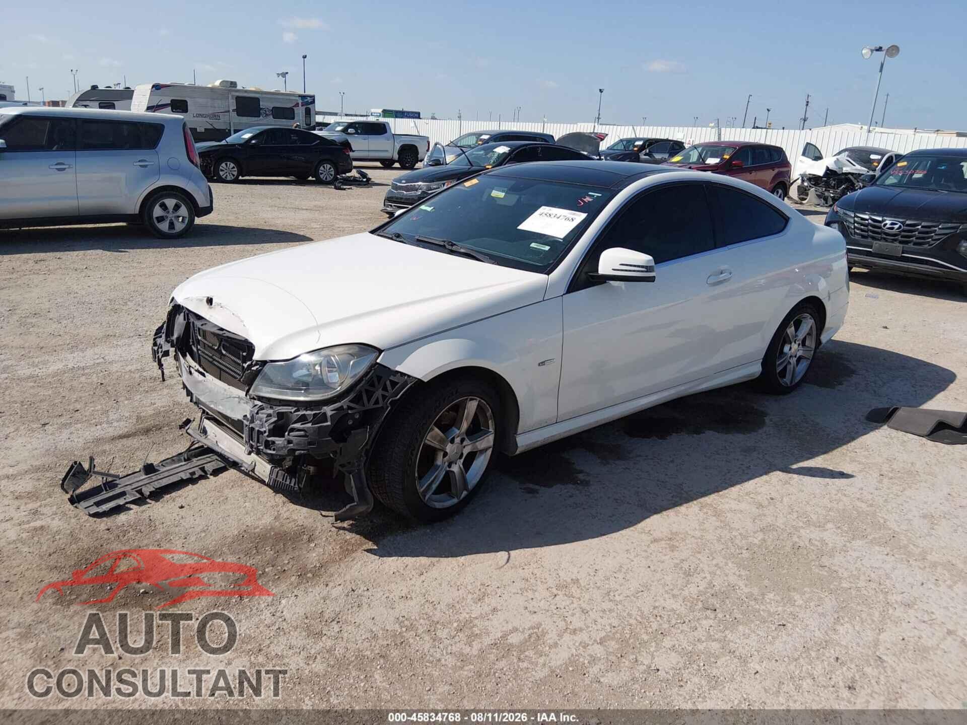 MERCEDES-BENZ C 250 2012 - WDDGJ4HB2CF856013