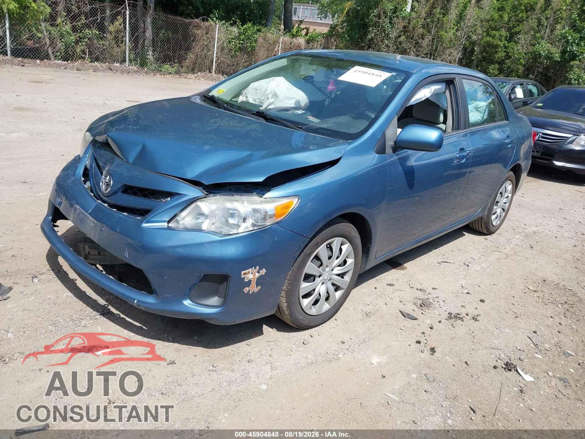 TOYOTA COROLLA 2012 - 5YFBU4EE9CP056151
