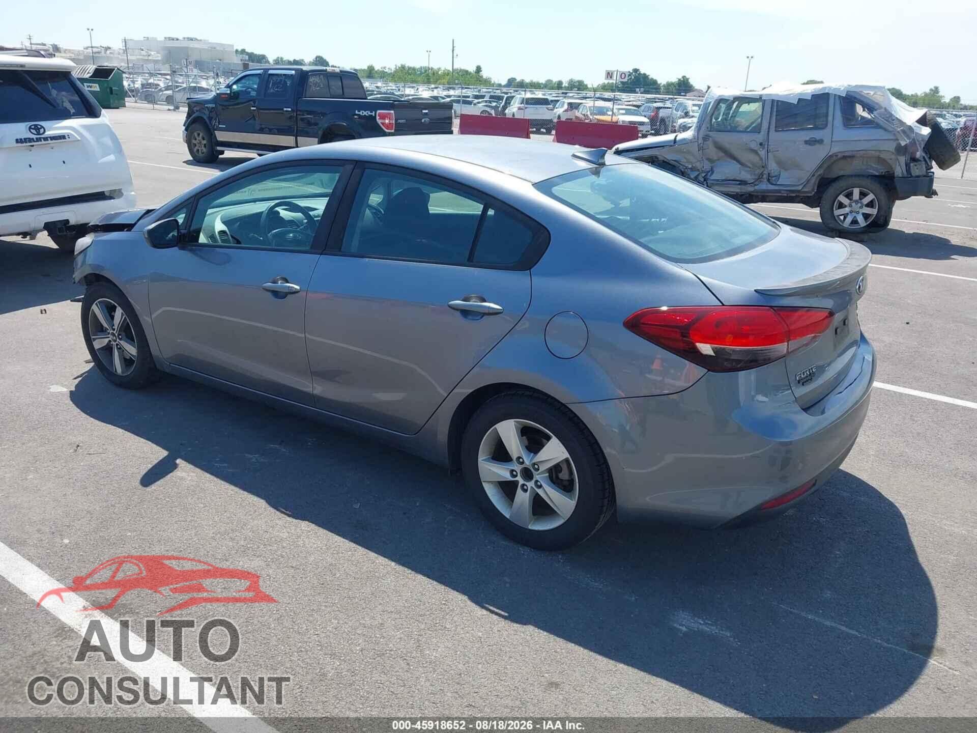KIA FORTE 2018 - 3KPFL4A71JE249601