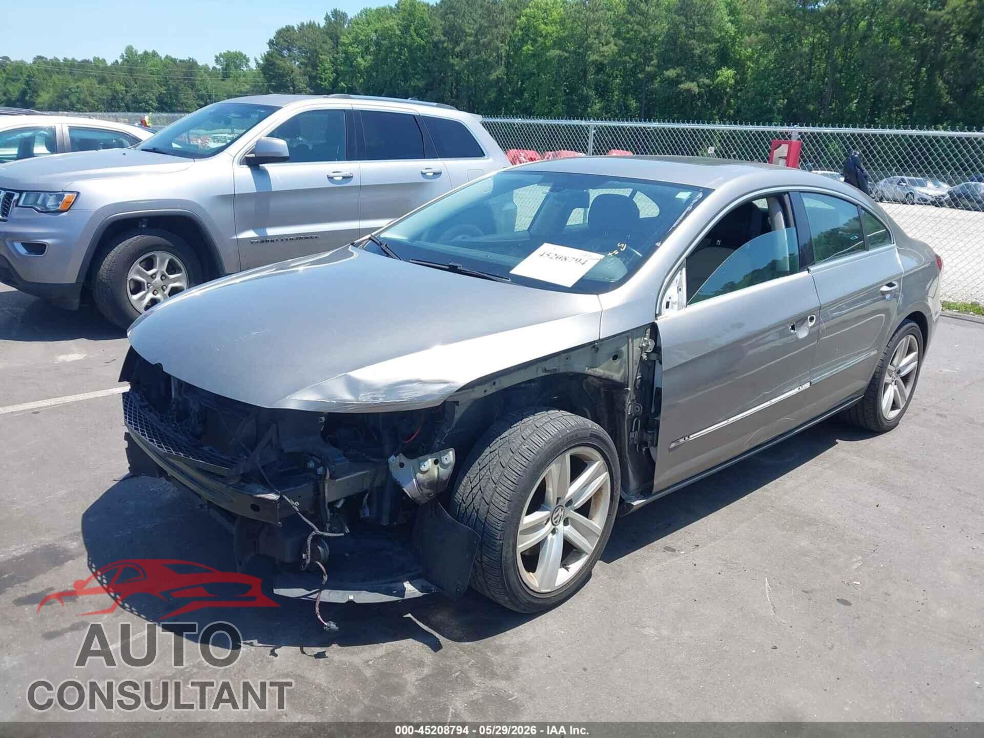 VOLKSWAGEN CC 2014 - WVWBN7AN6EE501837