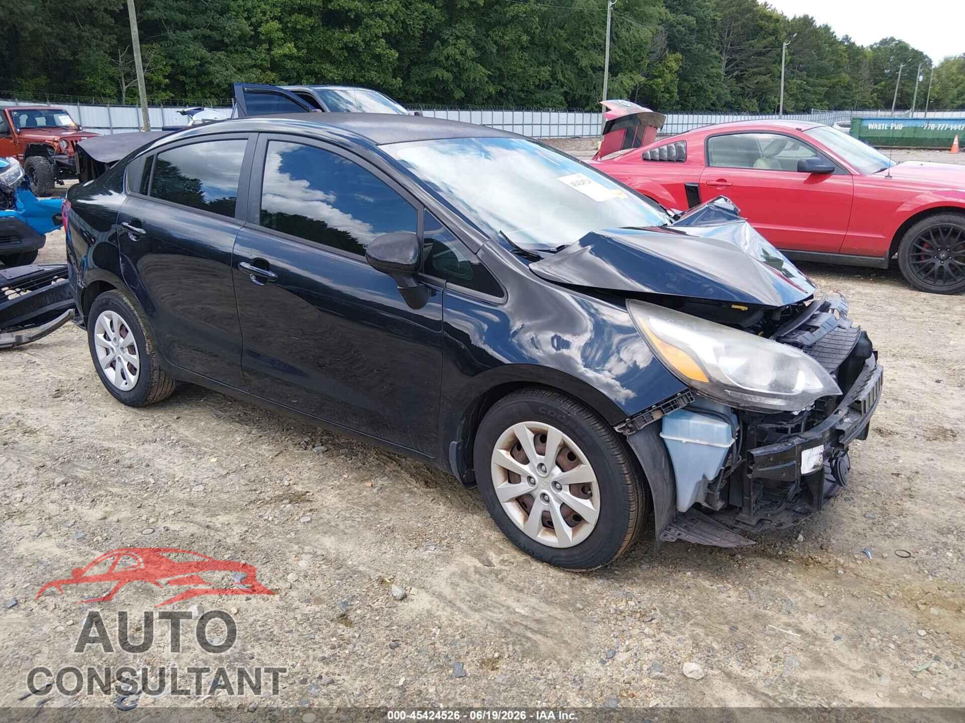 KIA RIO 2014 - KNADM4A33E6349760