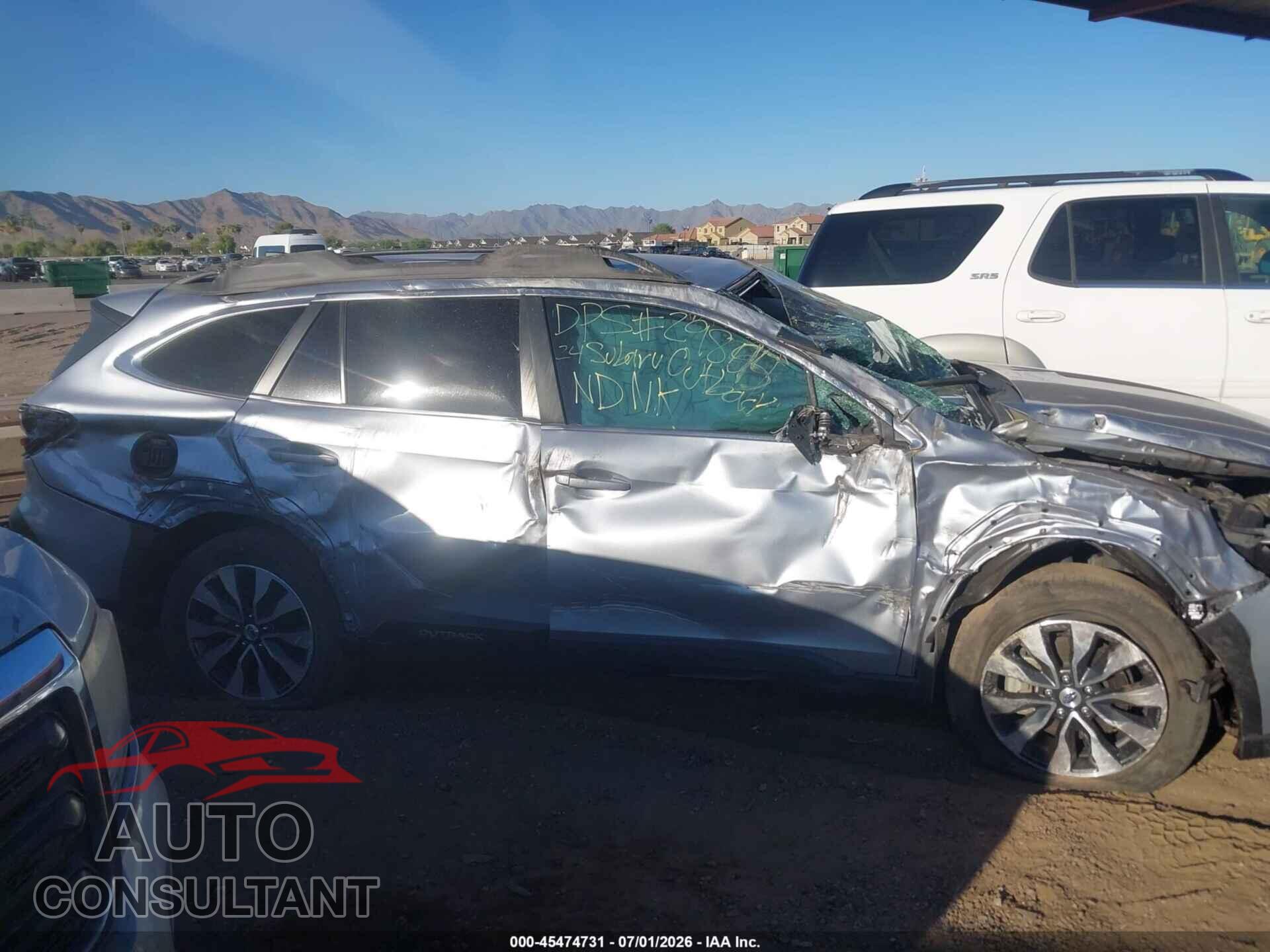 SUBARU OUTBACK 2024 - 4S4BTANC6R3132468