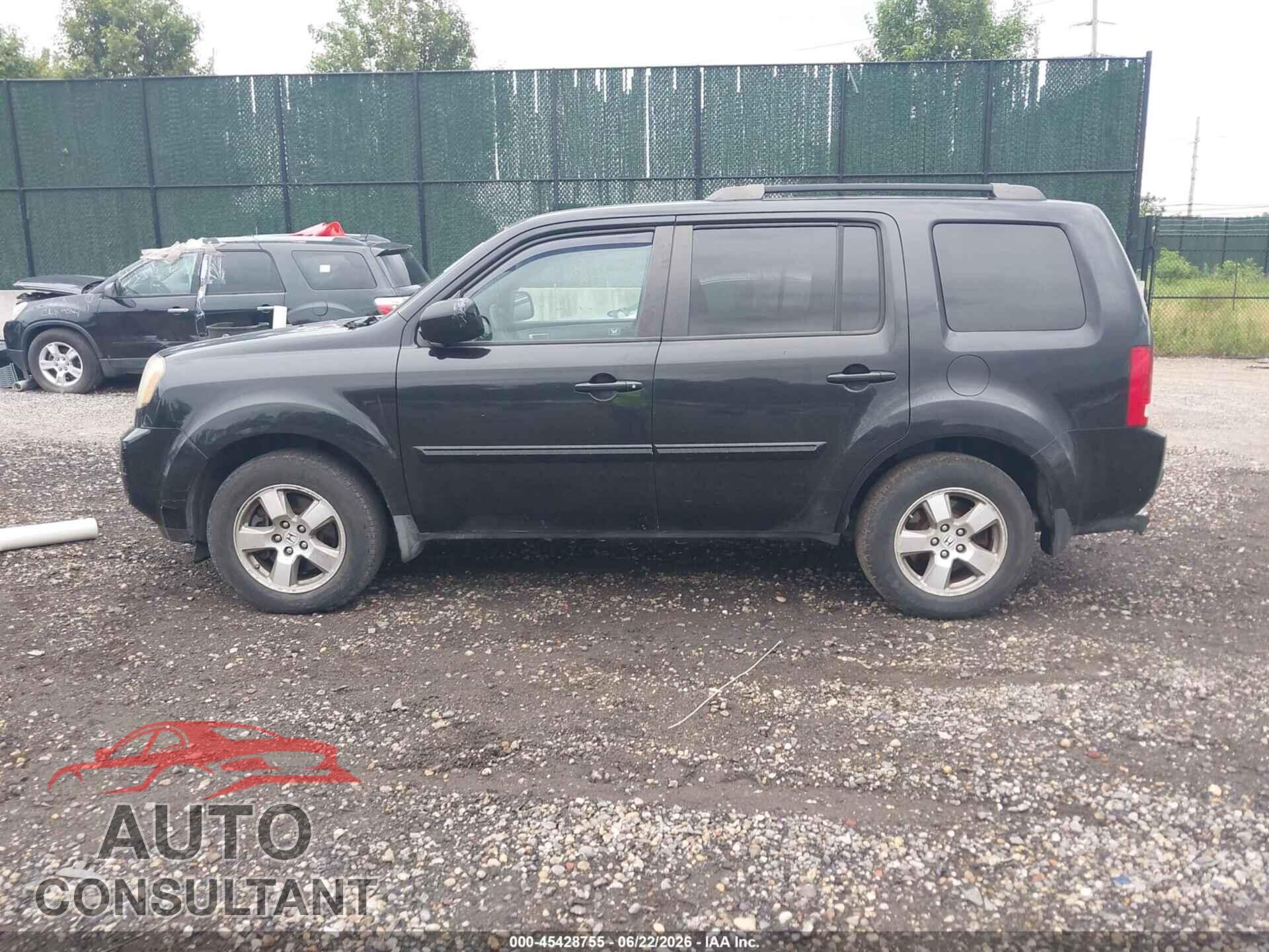 HONDA PILOT 2010 - 5FNYF4H60AB006191