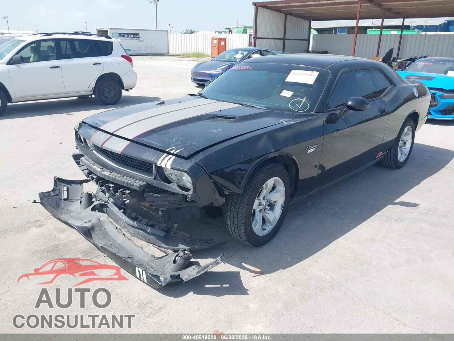 DODGE CHALLENGER 2013 - 2C3CDYAG3DH684351