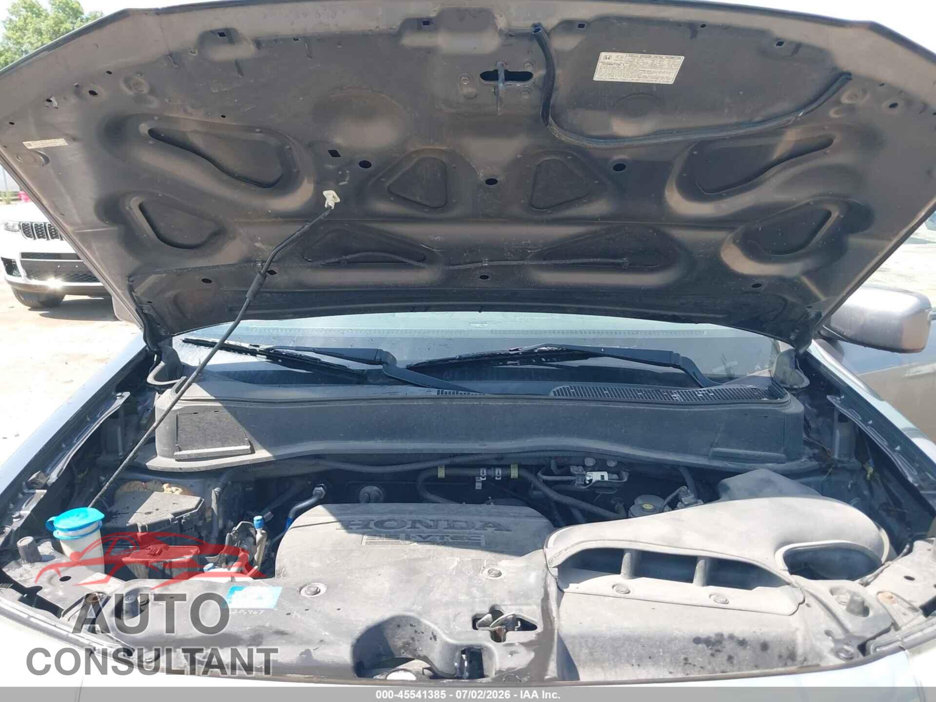 HONDA PILOT 2012 - 5FNYF4H59CB083992