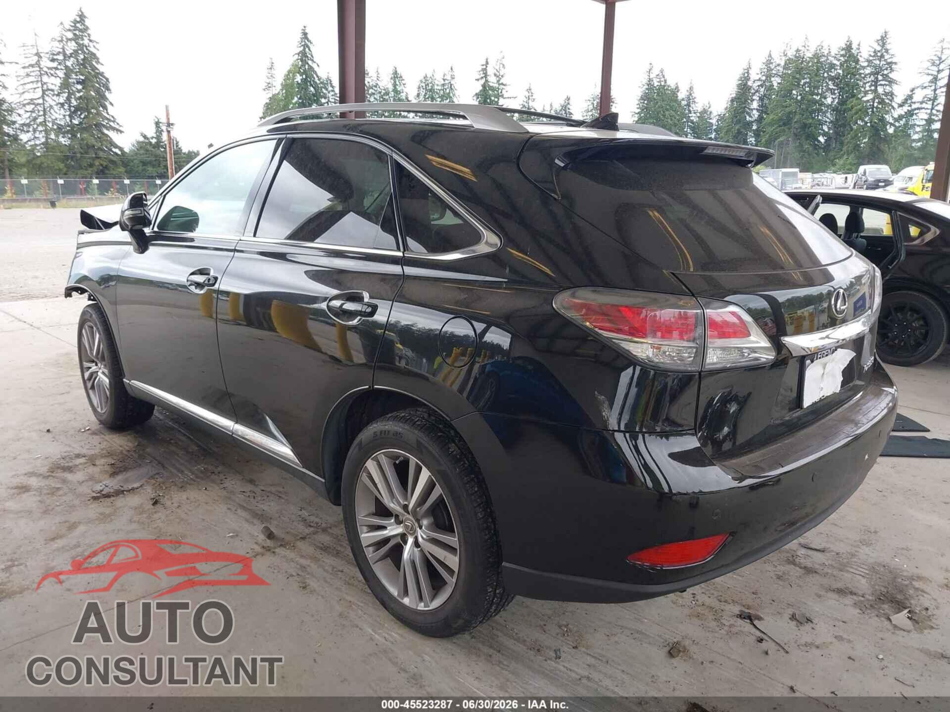 LEXUS RX 350 2015 - 2T2BK1BA2FC267696