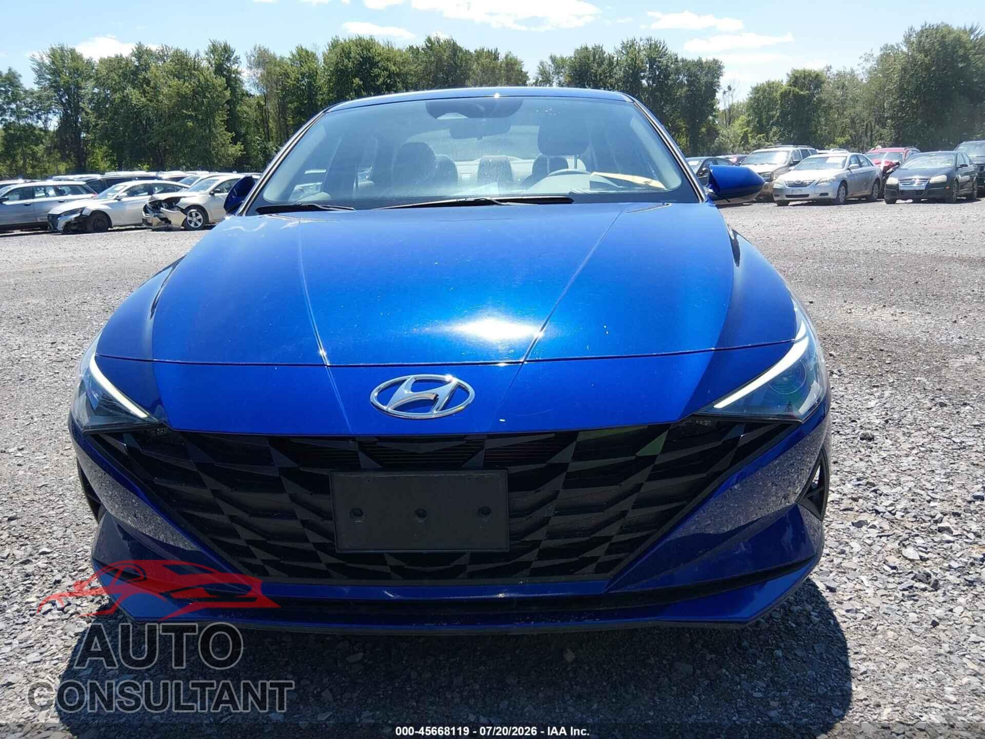 HYUNDAI ELANTRA 2021 - 5NPLL4AG2MH048311