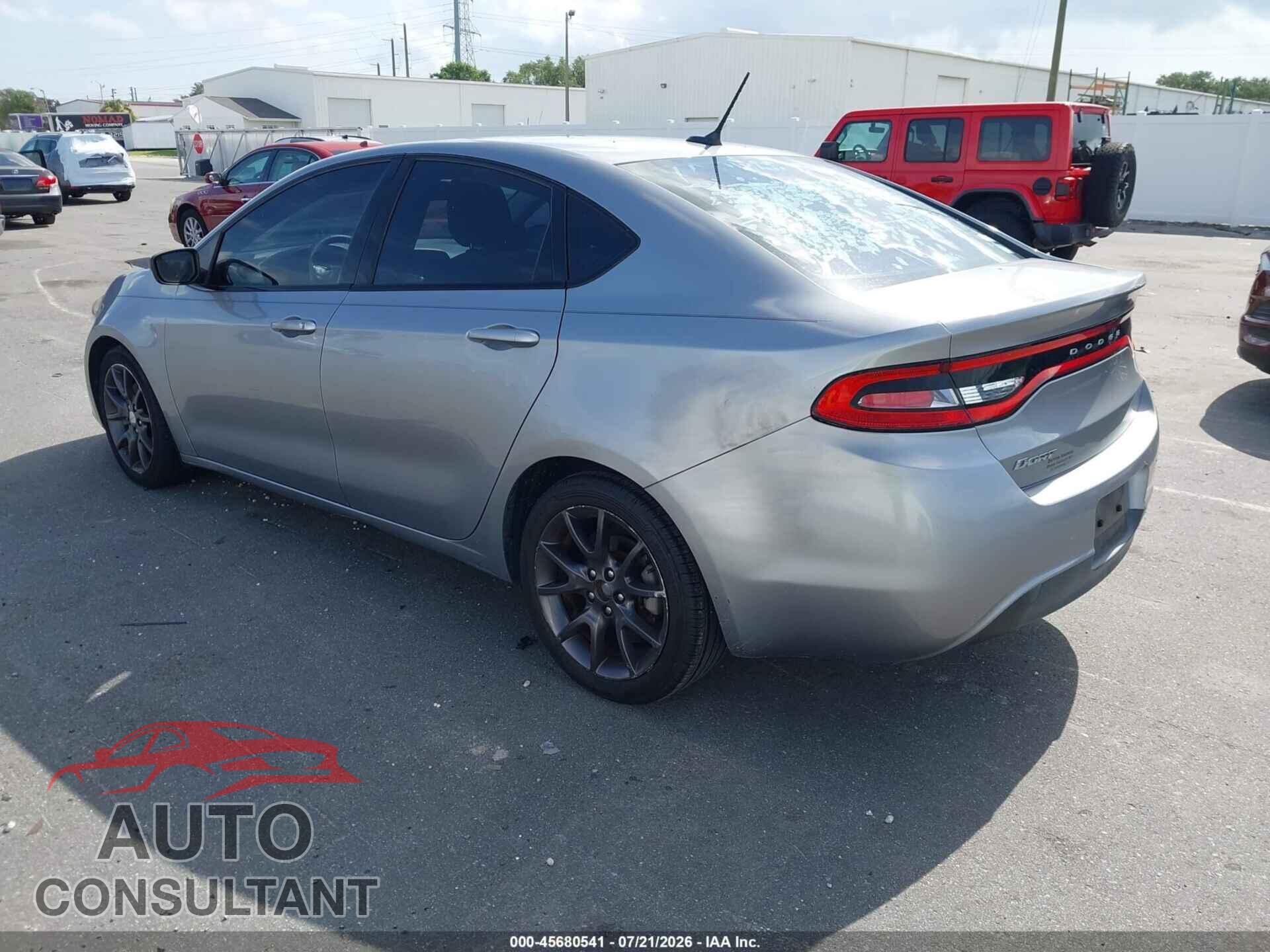 DODGE DART 2016 - 1C3CDFAA3GD555818