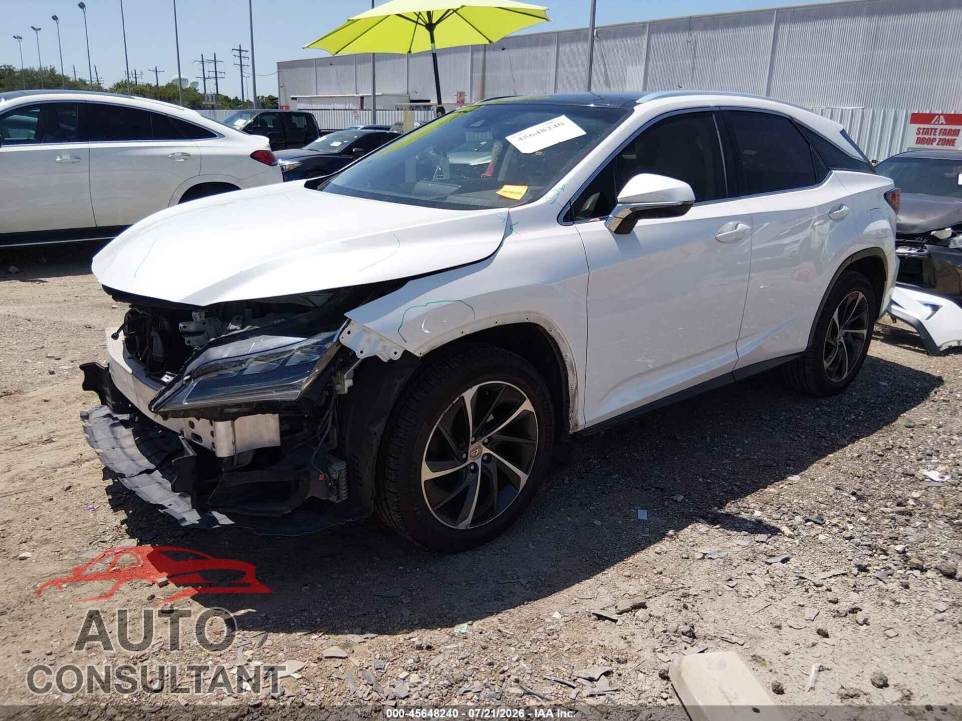 LEXUS RX 350 2017 - 2T2ZZMCA9HC063281