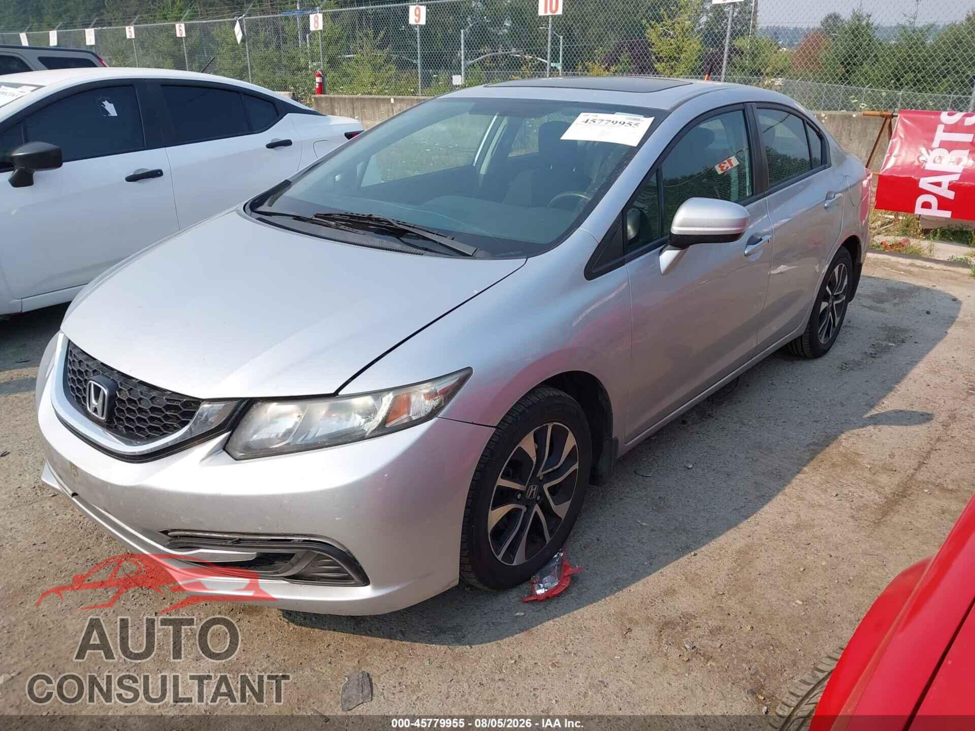 HONDA CIVIC 2015 - 19XFB2F86FE275286