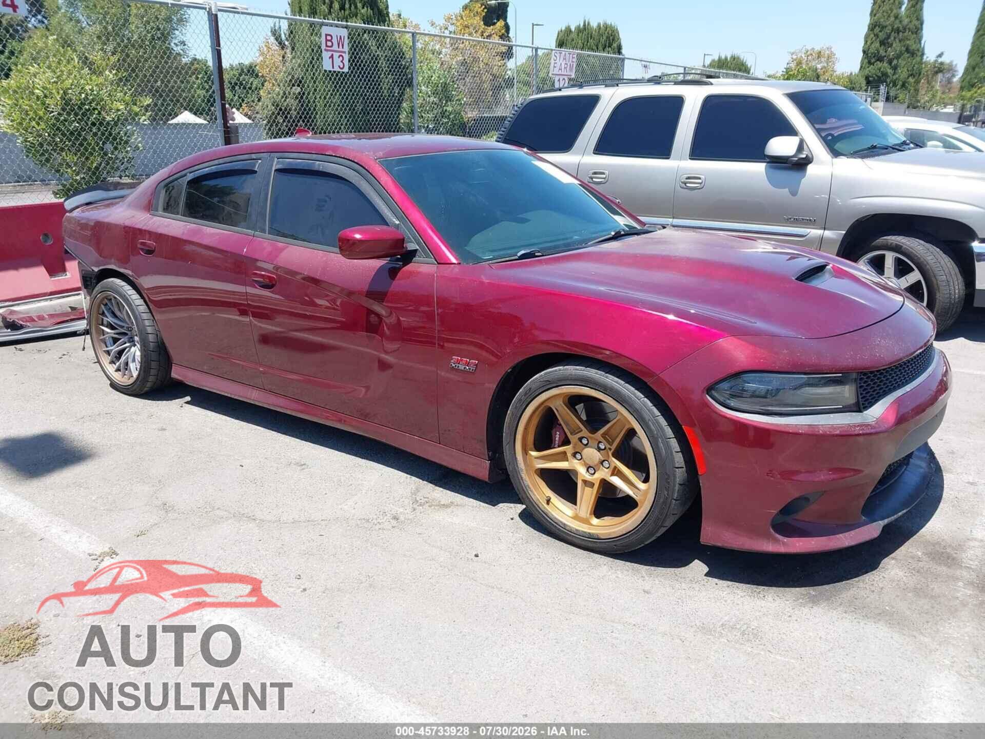 DODGE CHARGER 2018 - 2C3CDXGJ7JH314903
