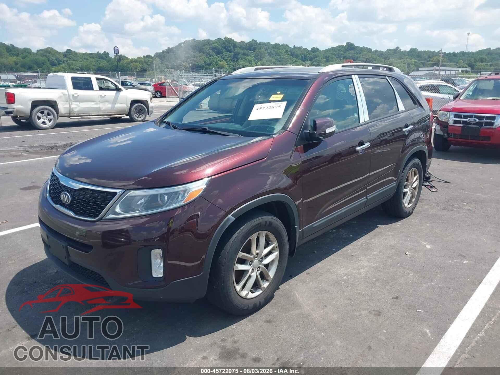KIA SORENTO 2015 - 5XYKT3A67FG634980
