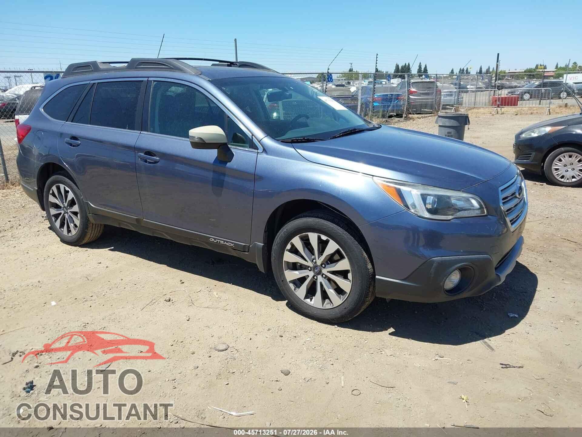 SUBARU OUTBACK 2017 - 4S4BSENC2H3314421