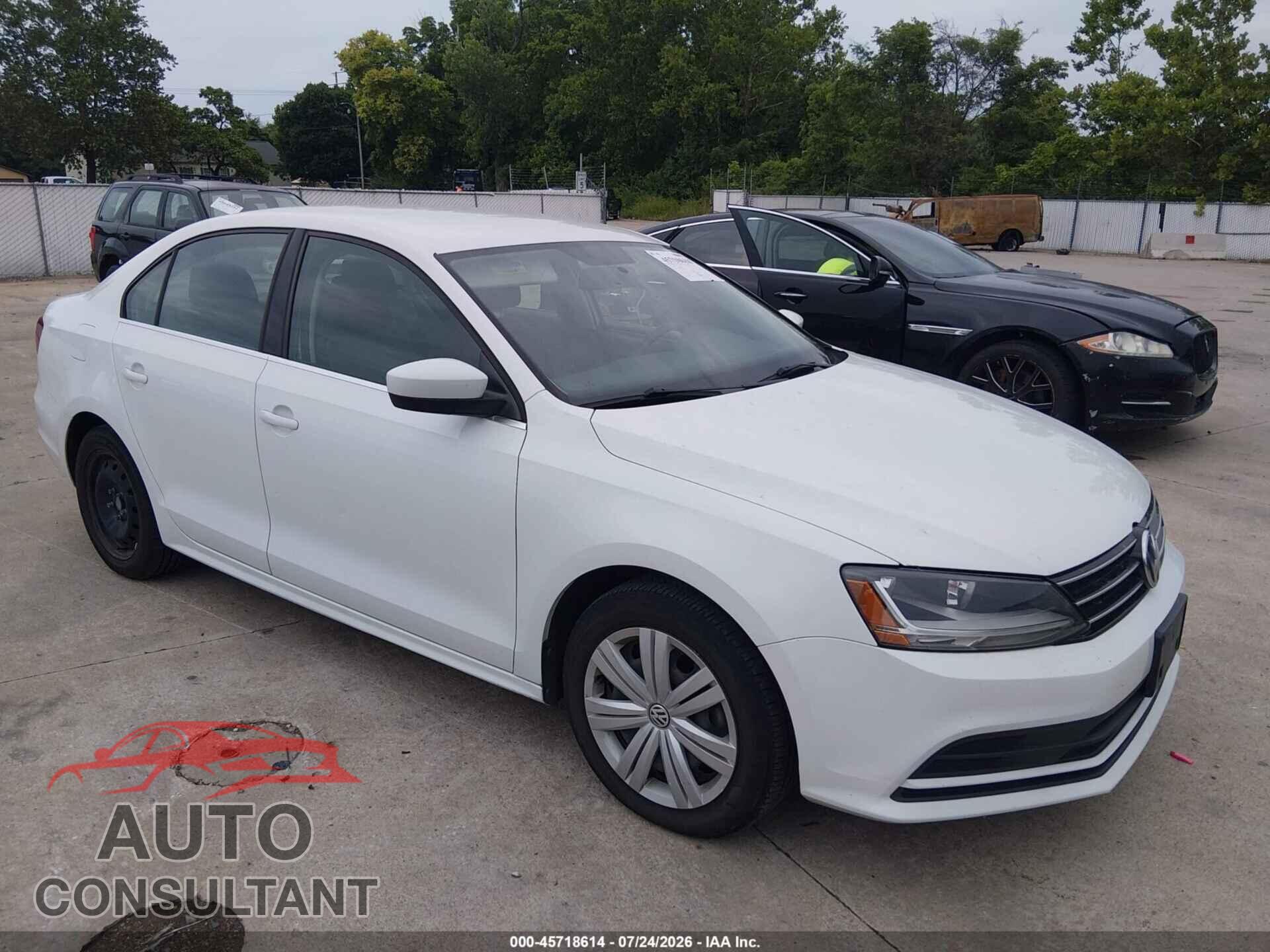 VOLKSWAGEN JETTA 2017 - 3VW2B7AJ3HM256836