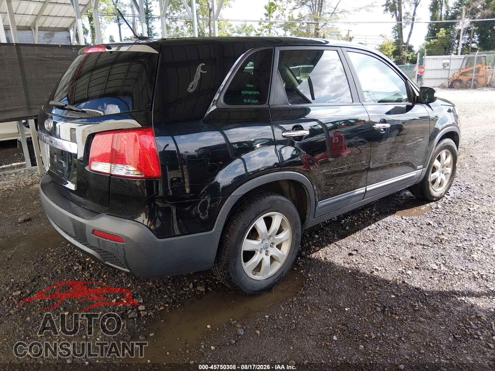 KIA SORENTO 2012 - 5XYKTDA66CG228271