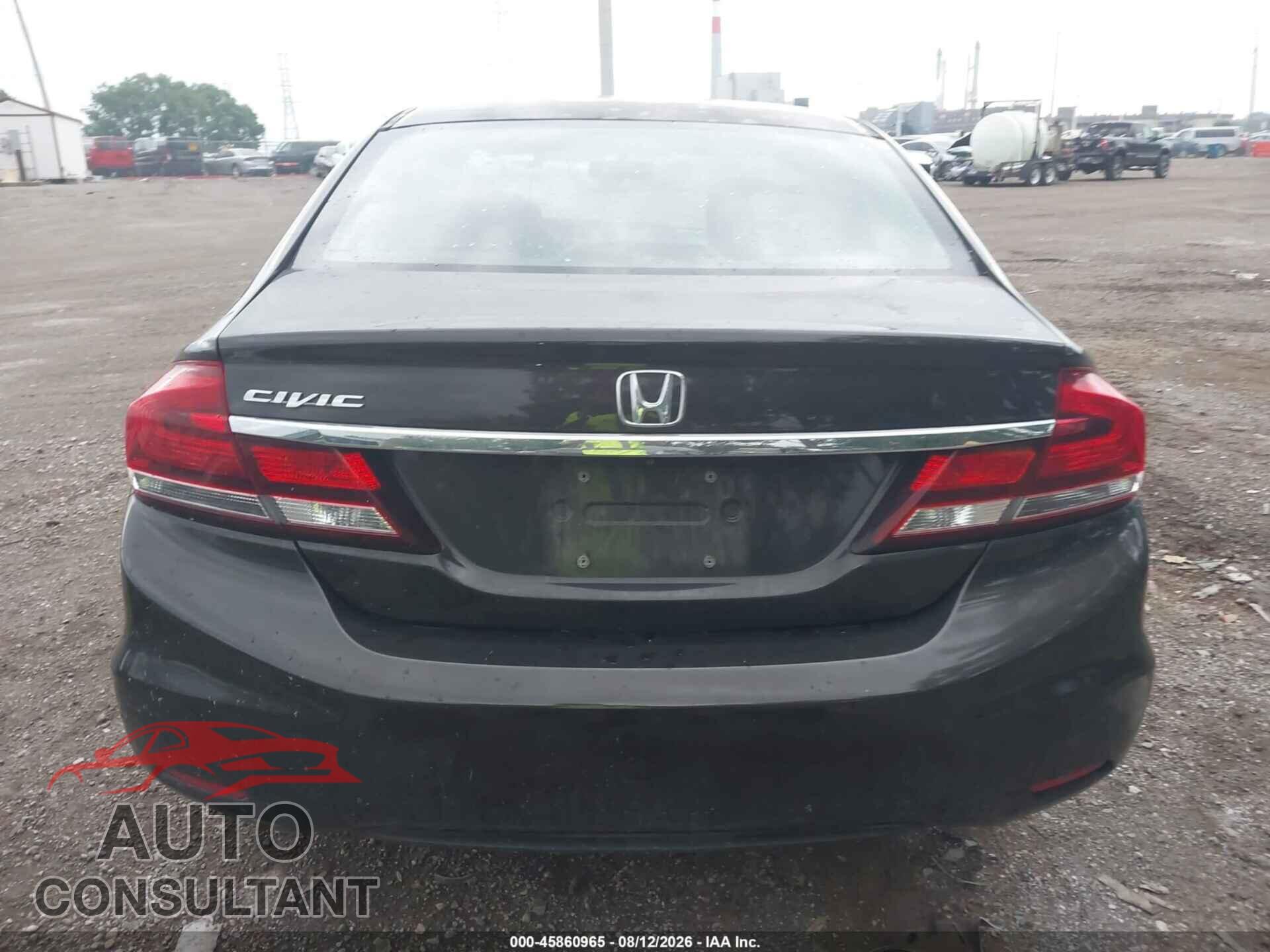 HONDA CIVIC 2013 - 19XFB2F58DE012462