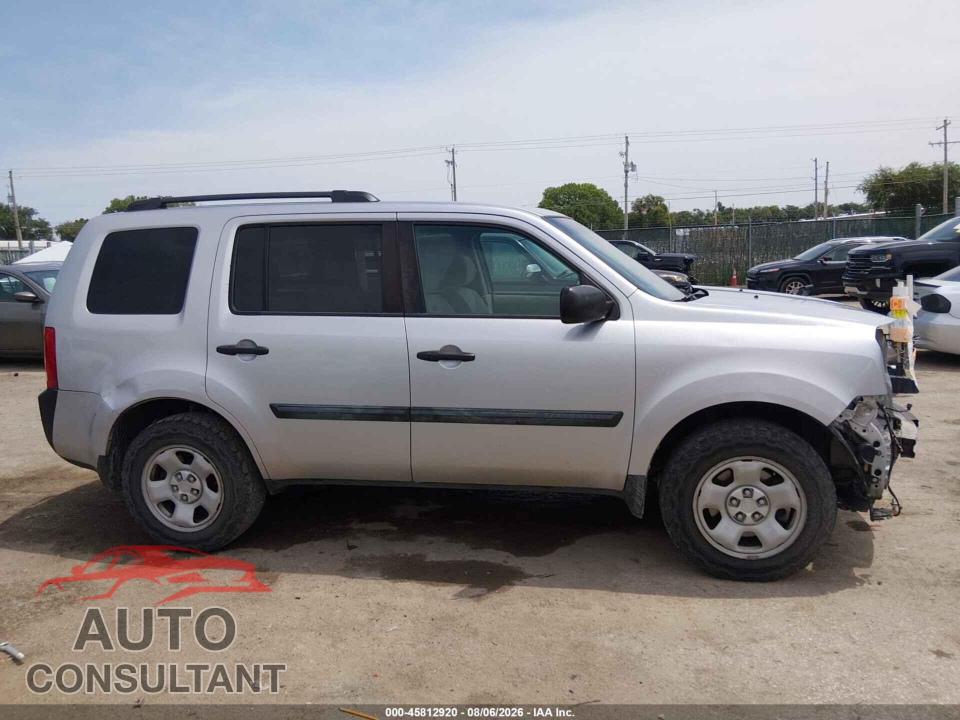 HONDA PILOT 2014 - 5FNYF3H24EB009446
