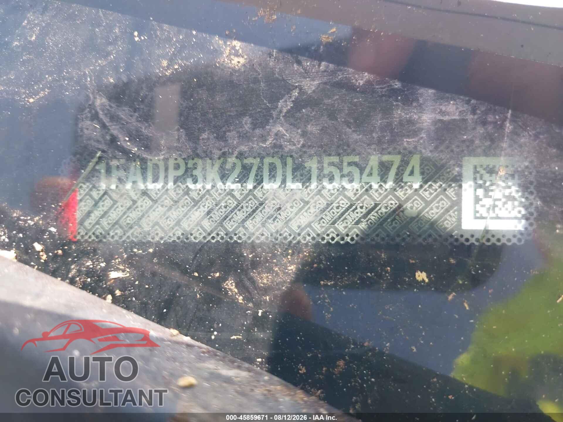 FORD FOCUS 2013 - 1FADP3K27DL155474