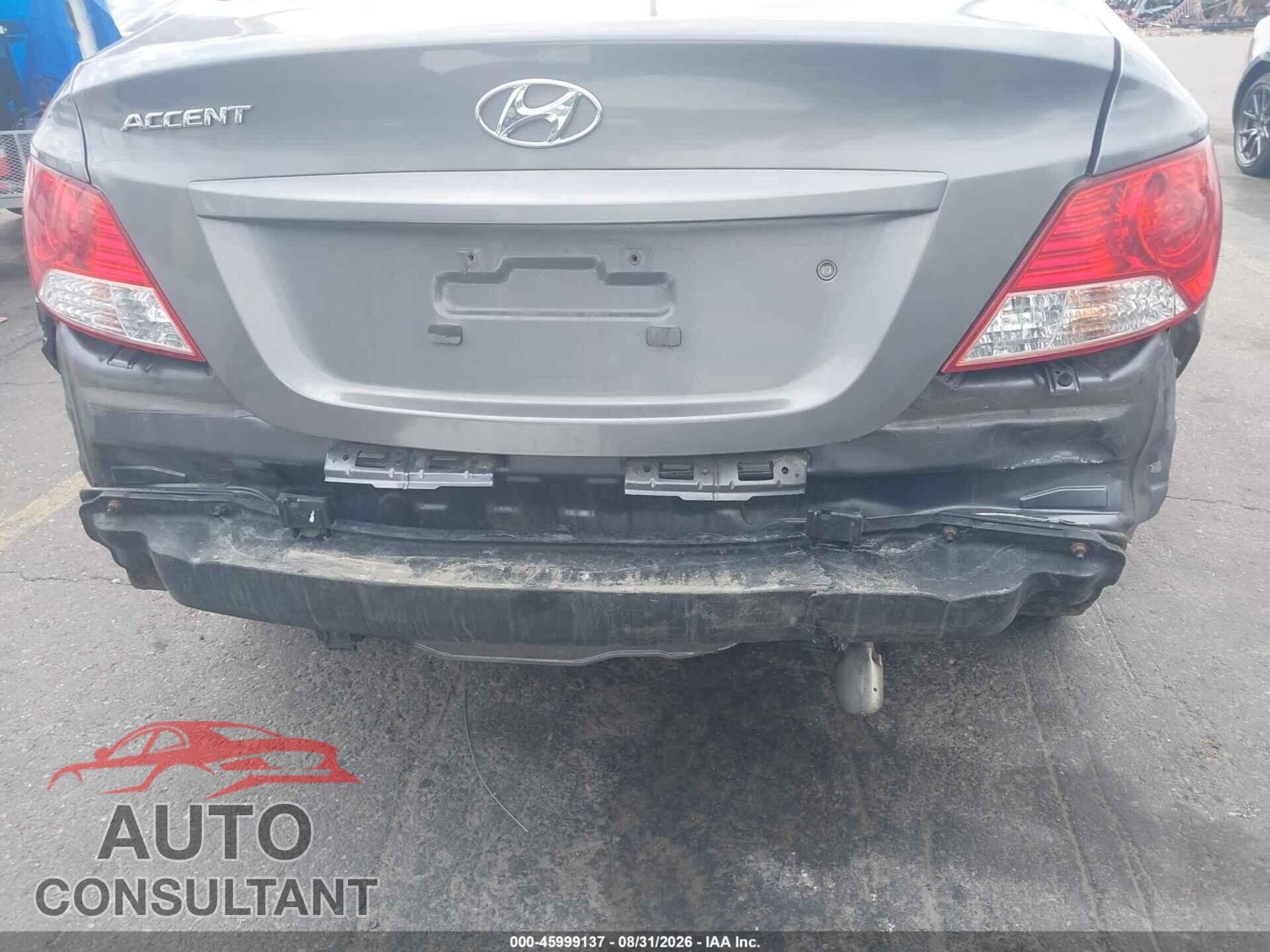 HYUNDAI ACCENT 2013 - KMHCT4AE3DU538465