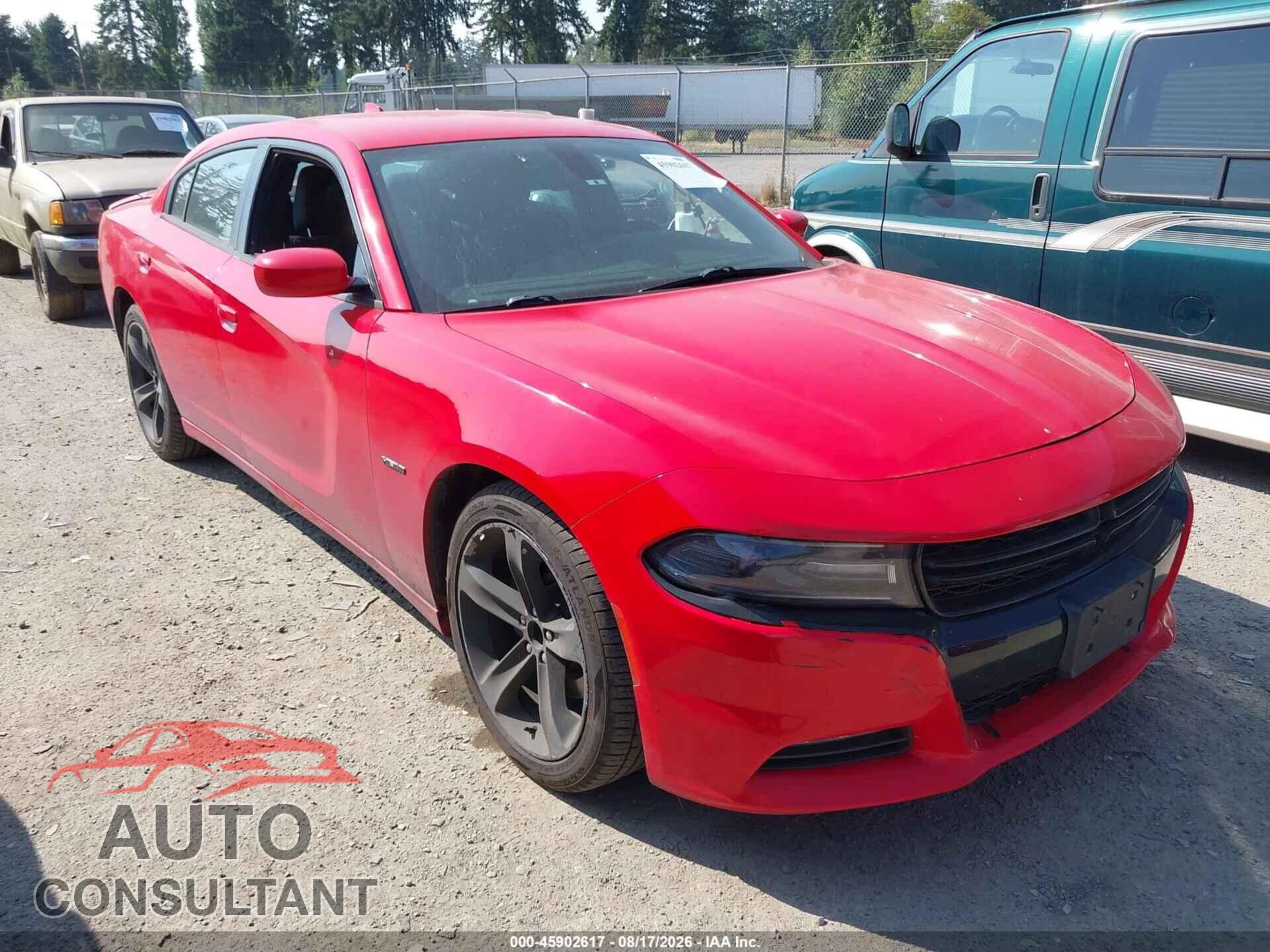 DODGE CHARGER 2017 - 2C3CDXCT6HH510011