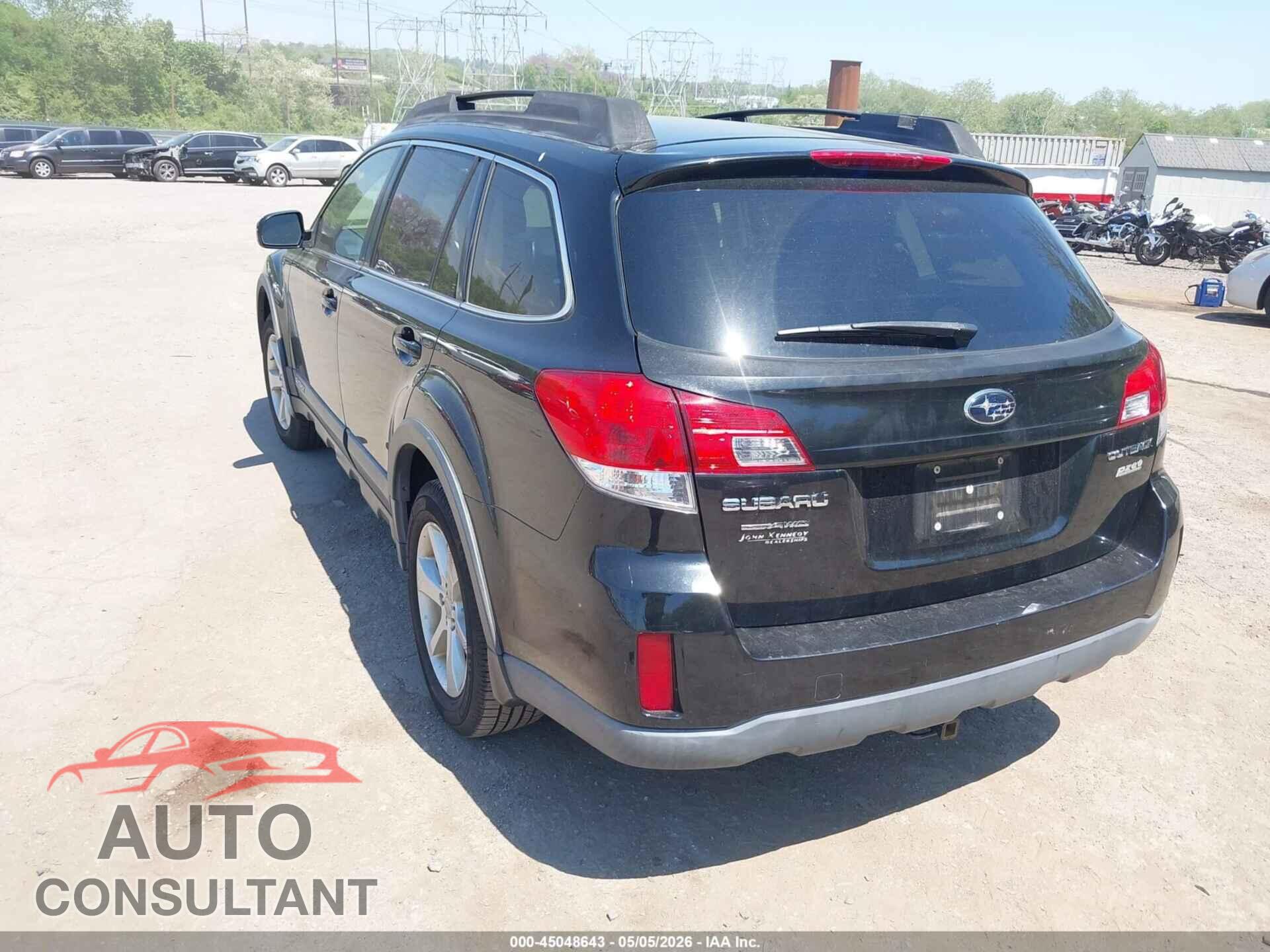 SUBARU OUTBACK 2013 - 4S4BRBCC5D3228575