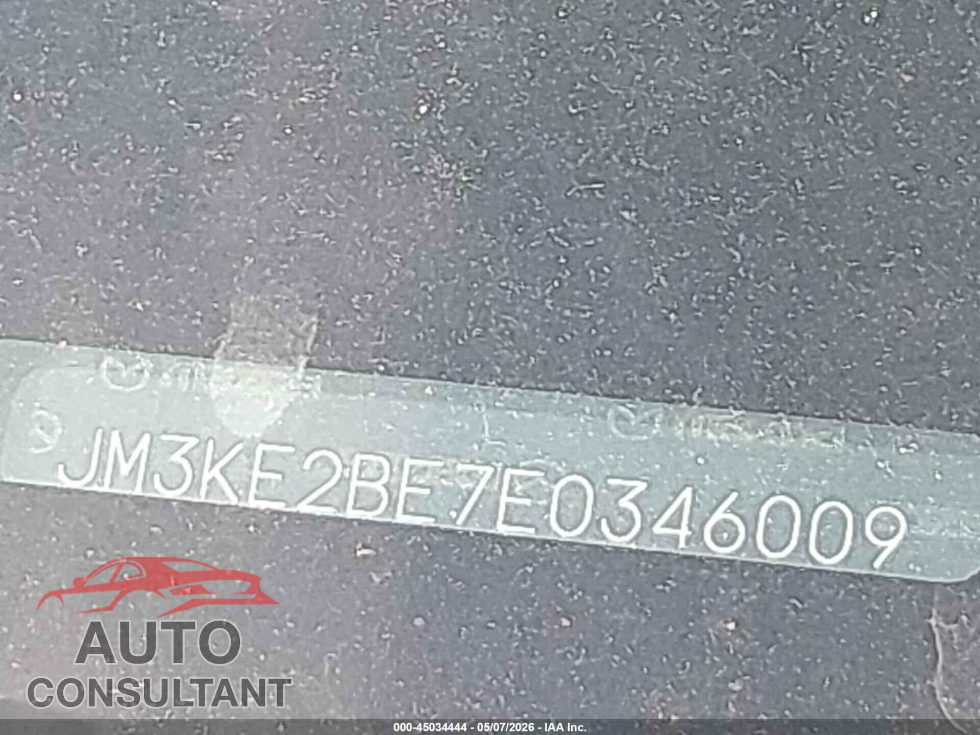 MAZDA CX-5 2014 - JM3KE2BE7E0346009