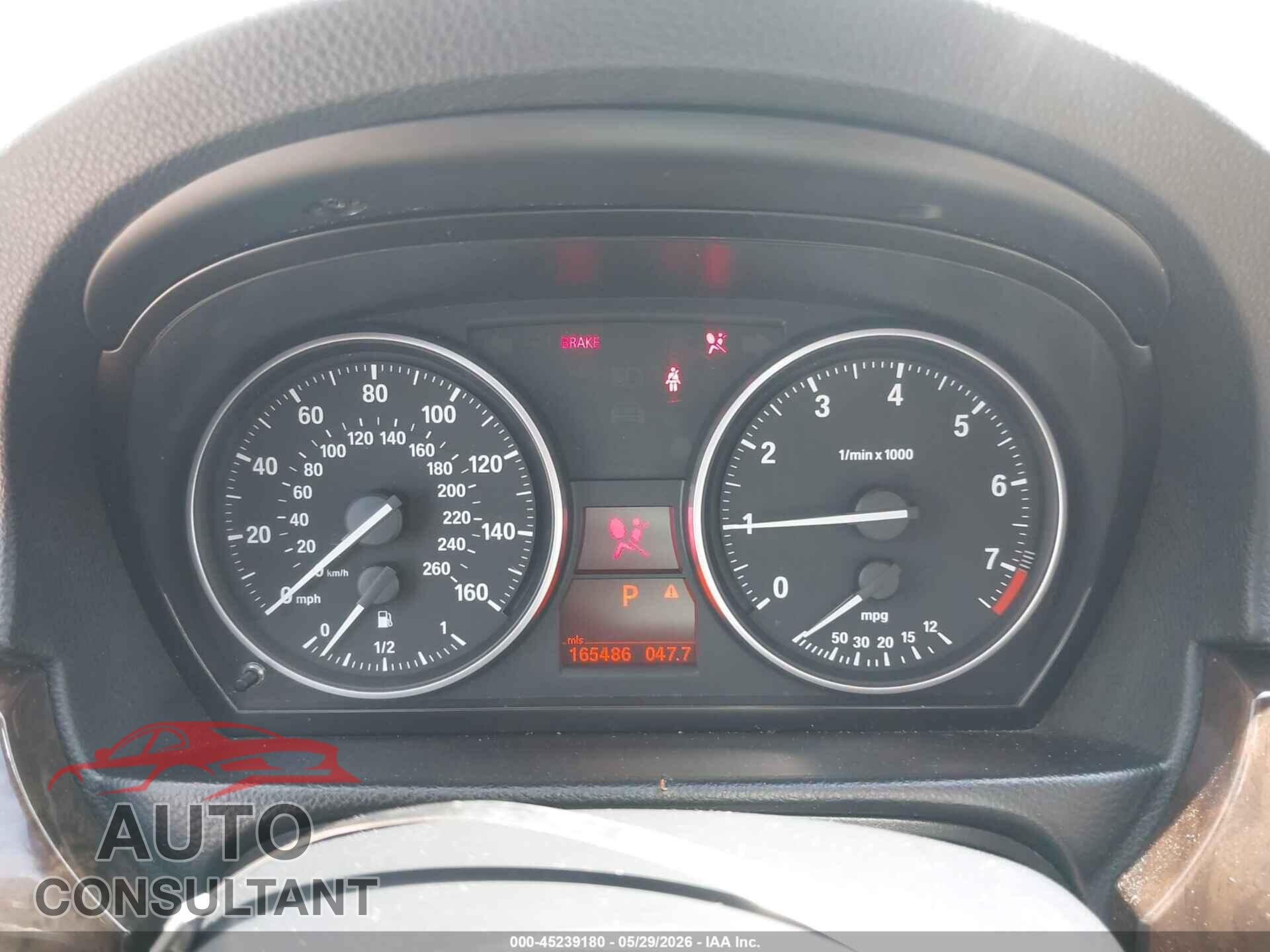 BMW 328I 2010 - WBAPH5C55AA439988