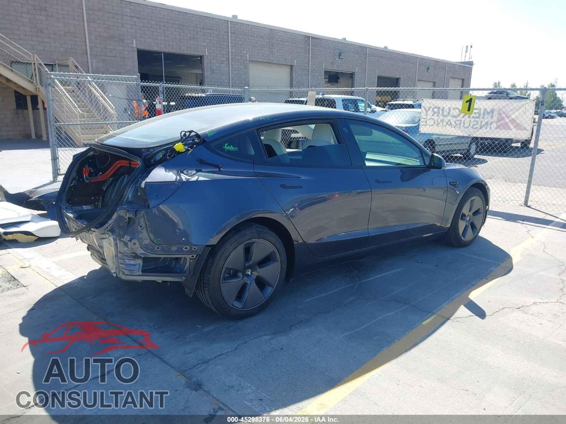 TESLA MODEL 3 2022 - 5YJ3E1EAXNF125599