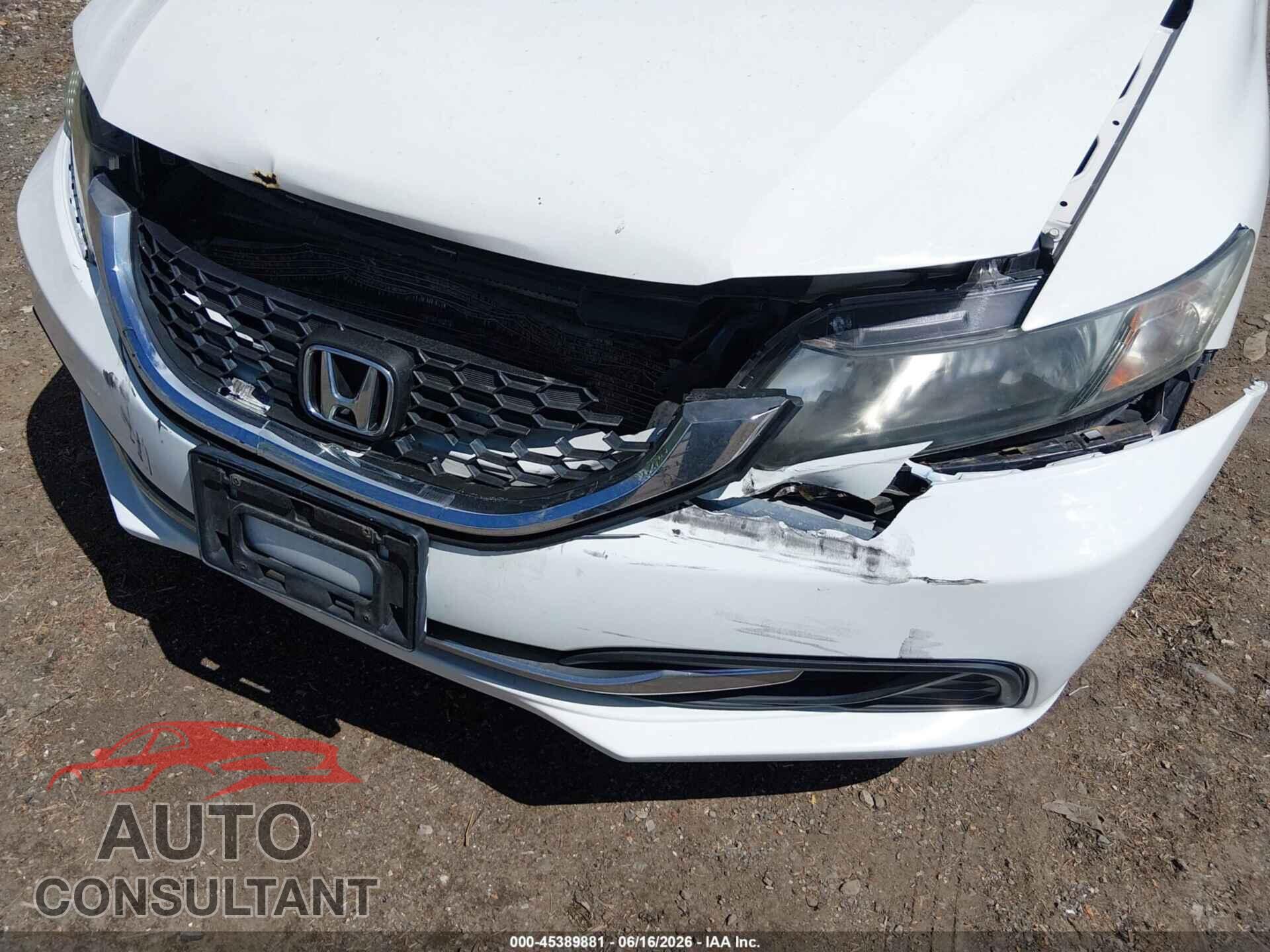 HONDA CIVIC 2015 - 2HGFB2F74FH507008