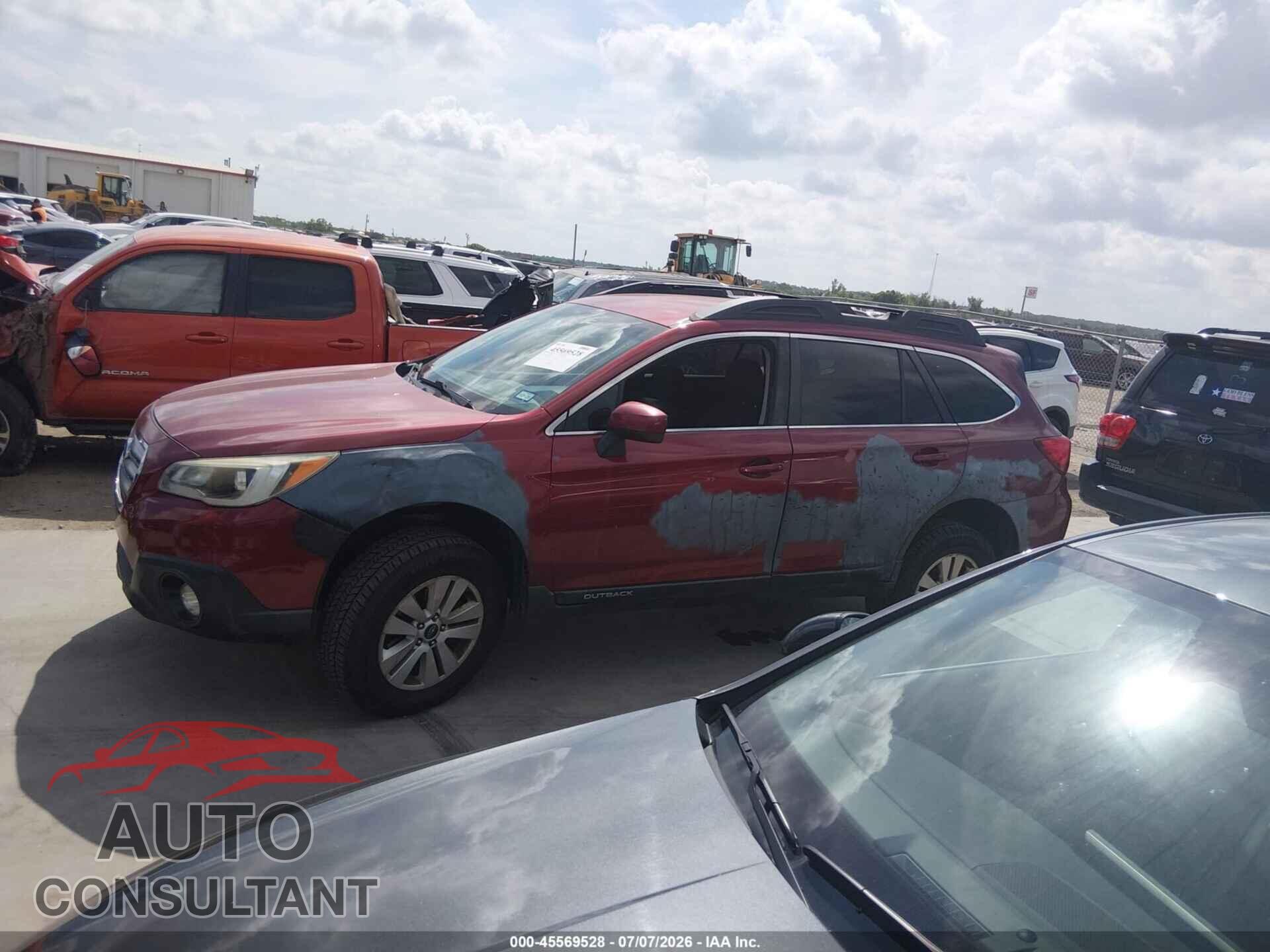 SUBARU OUTBACK 2017 - 4S4BSACC5H3426710