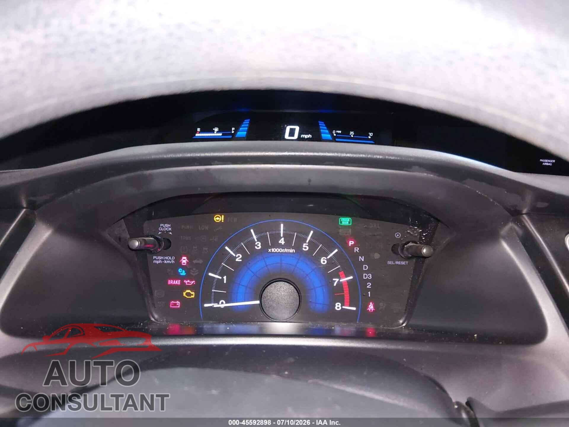 HONDA CIVIC 2013 - 19XFB2F59DE077269