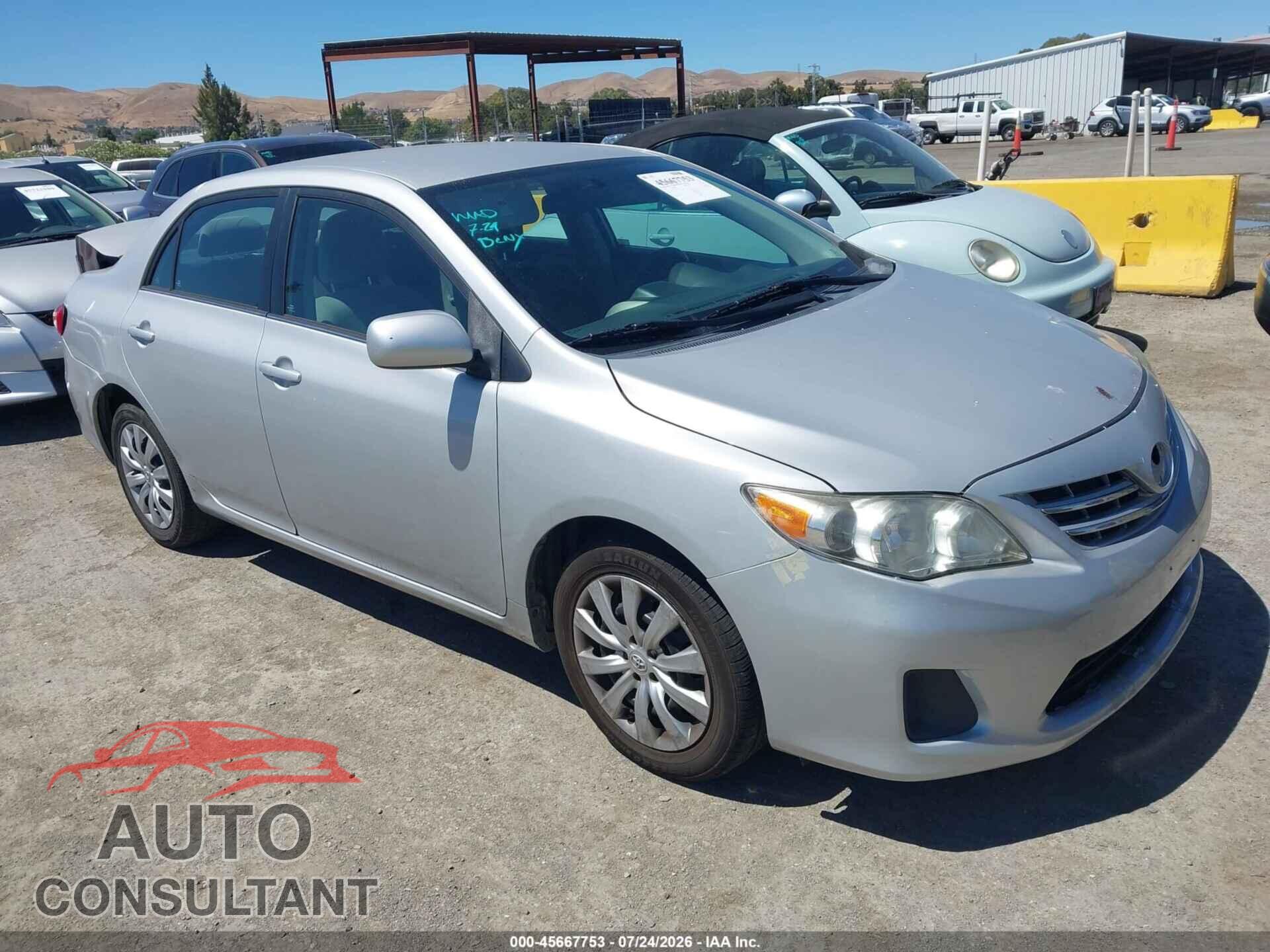TOYOTA COROLLA 2013 - 2T1BU4EE1DC086830
