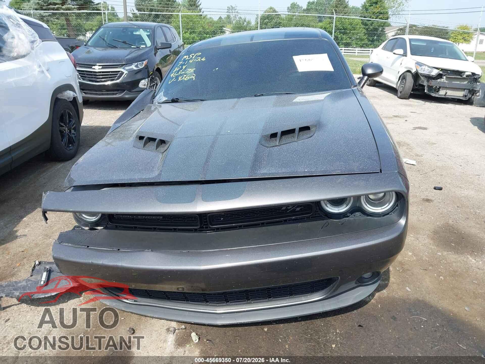 DODGE CHALLENGER 2016 - 2C3CDZBT4GH264362