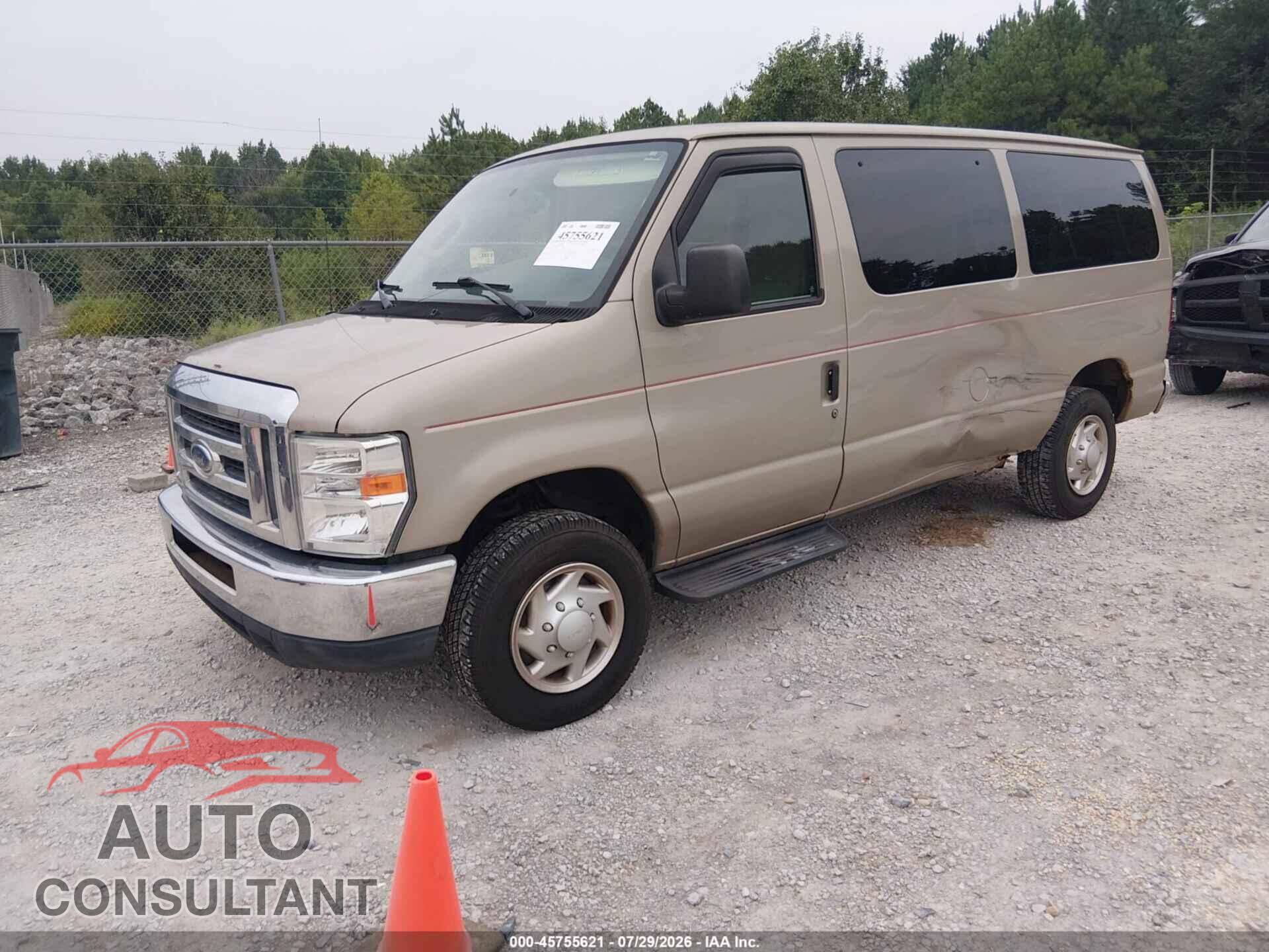 FORD E-350 SUPER DUTY 2012 - 1FBNE3BL4CDA29793