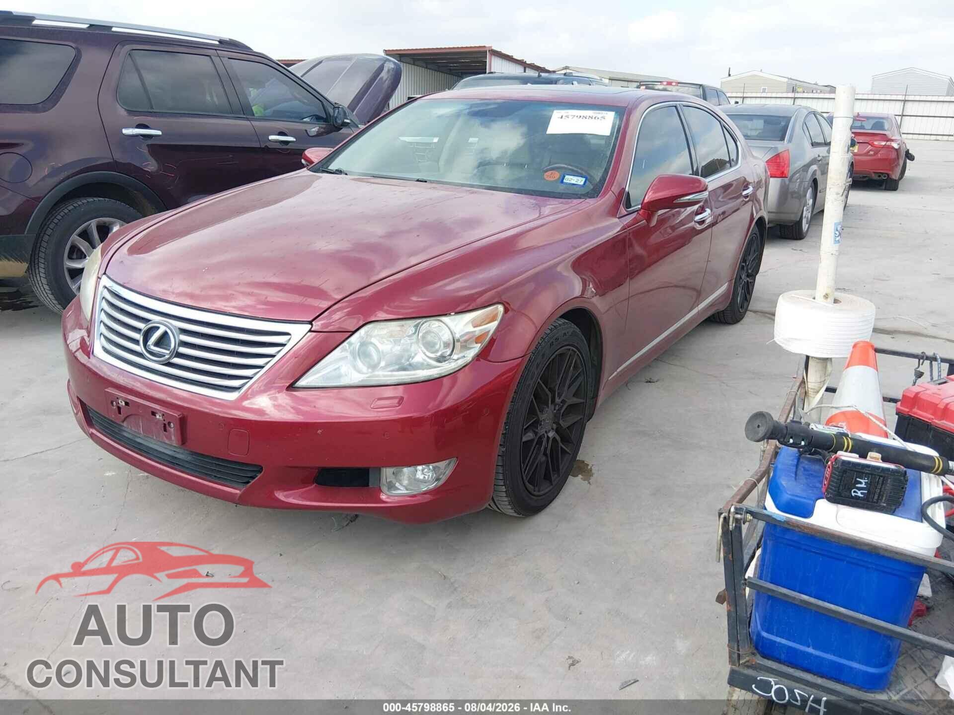 LEXUS LS 460 2010 - JTHBL5EF7A5097324