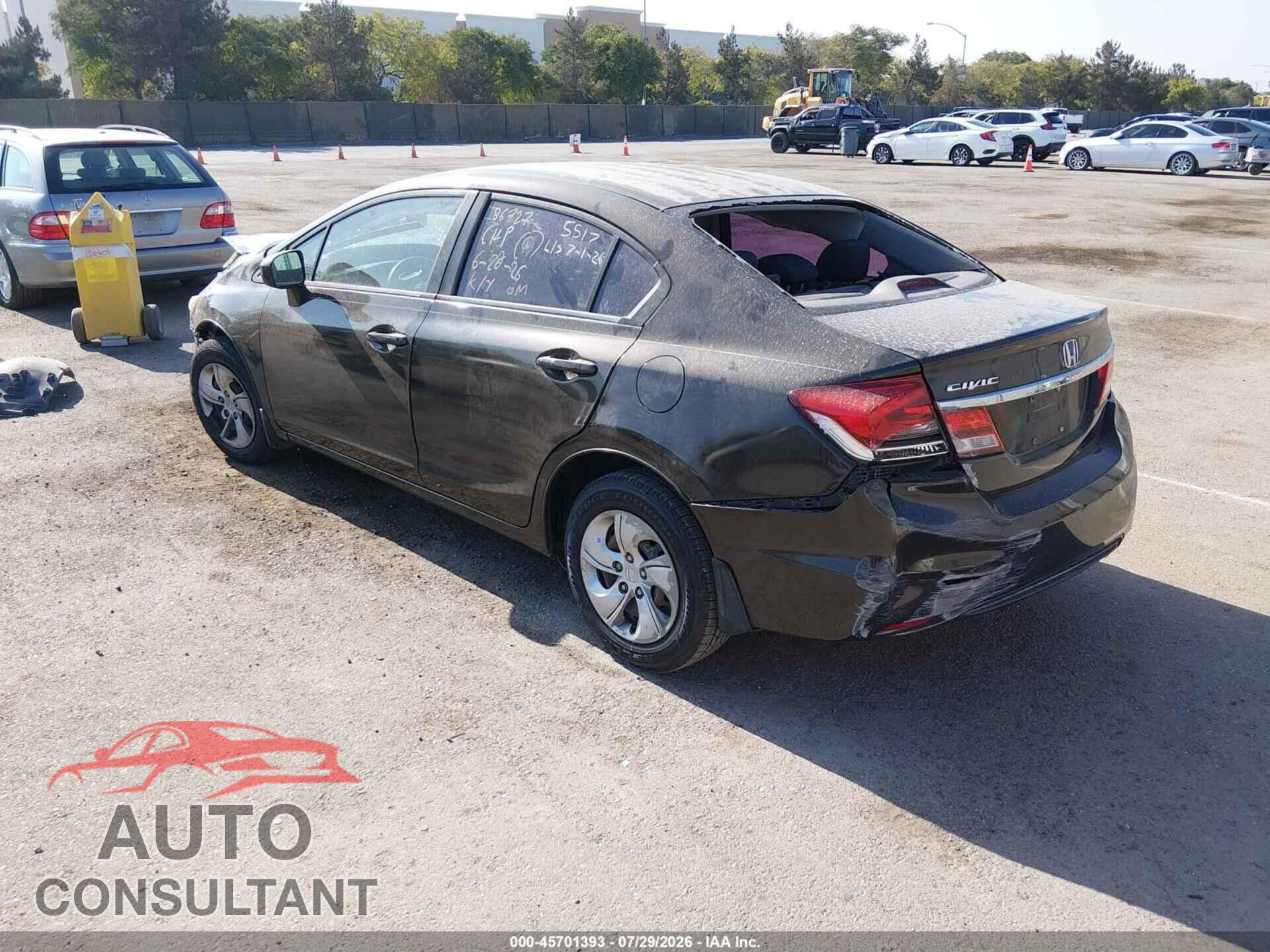 HONDA CIVIC 2014 - 2HGFB2F55EH555517
