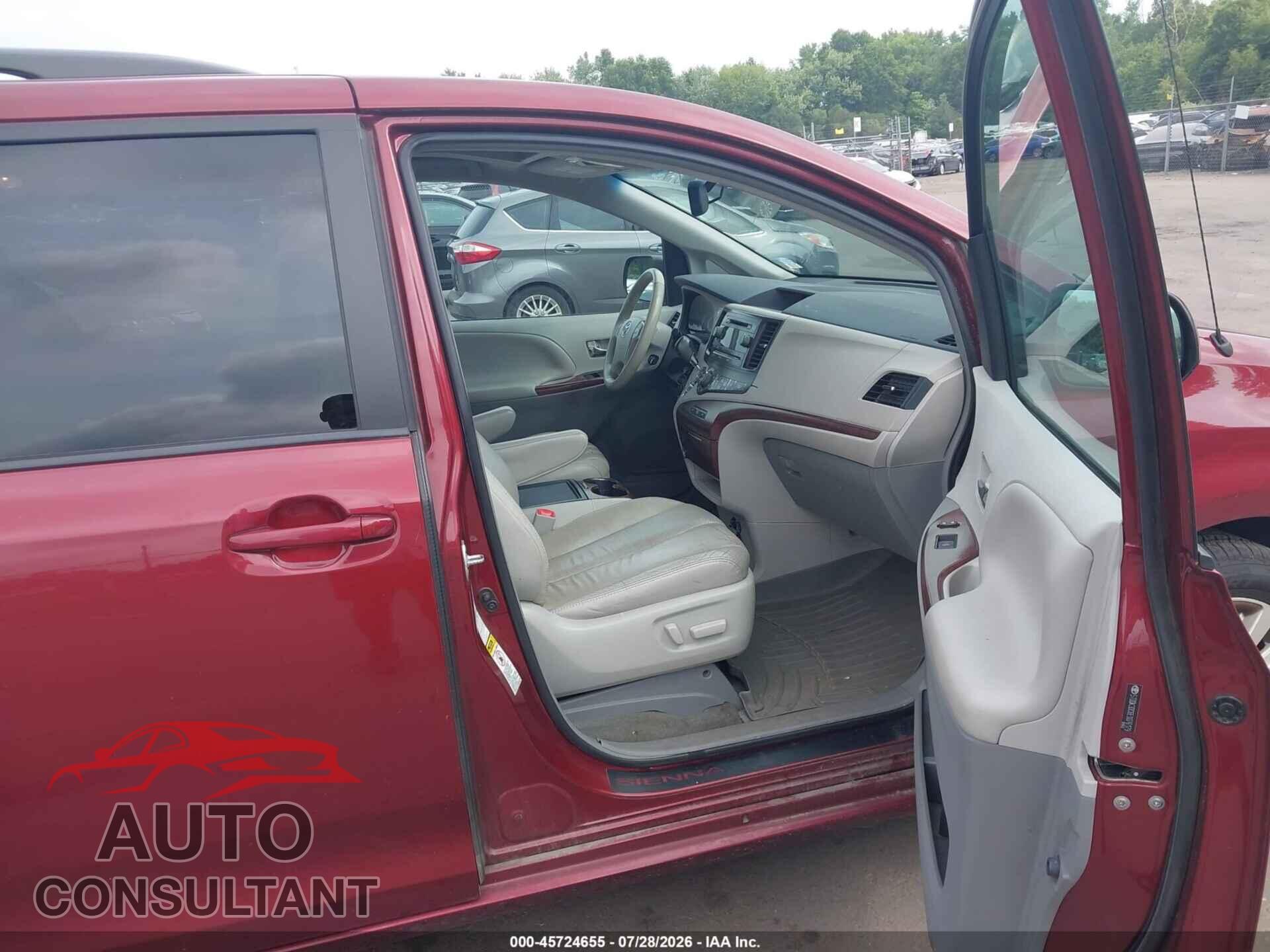 TOYOTA SIENNA 2014 - 5TDDK3DC6ES076179