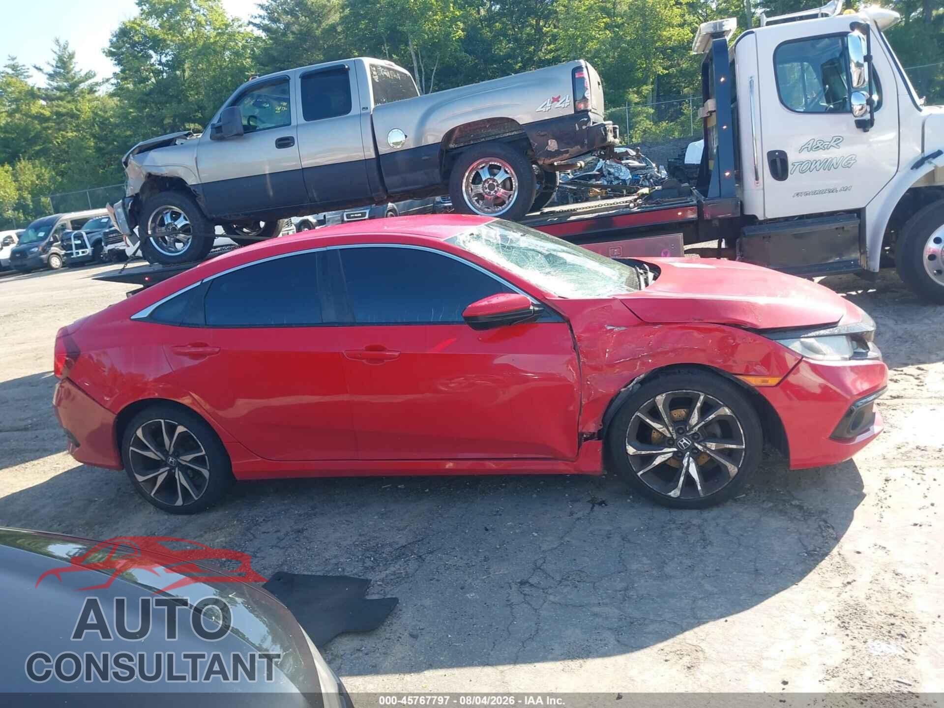 HONDA CIVIC 2020 - 2HGFC2F8XLH588520
