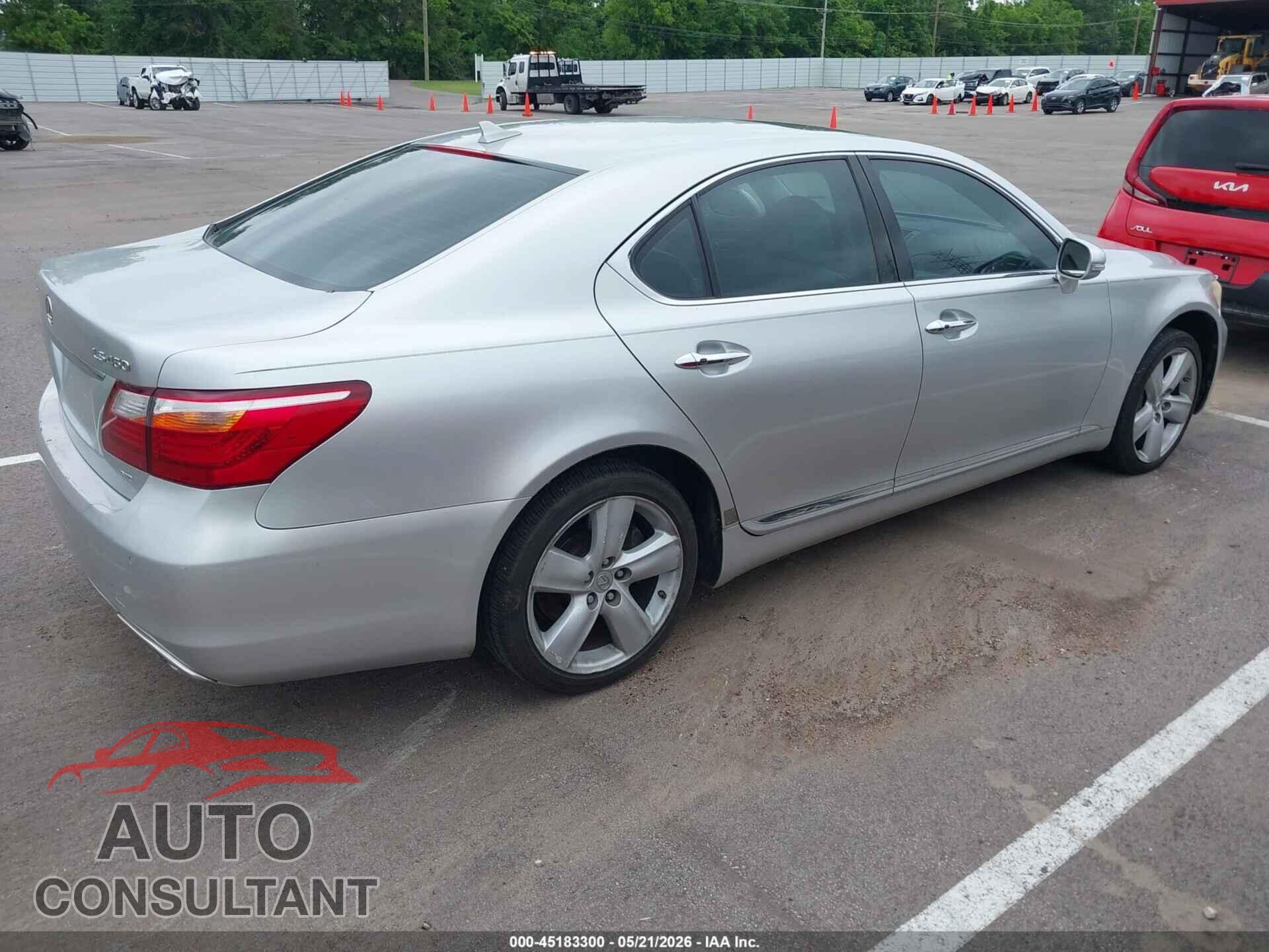 LEXUS LS 460 2010 - JTHCL5EF8A5007828