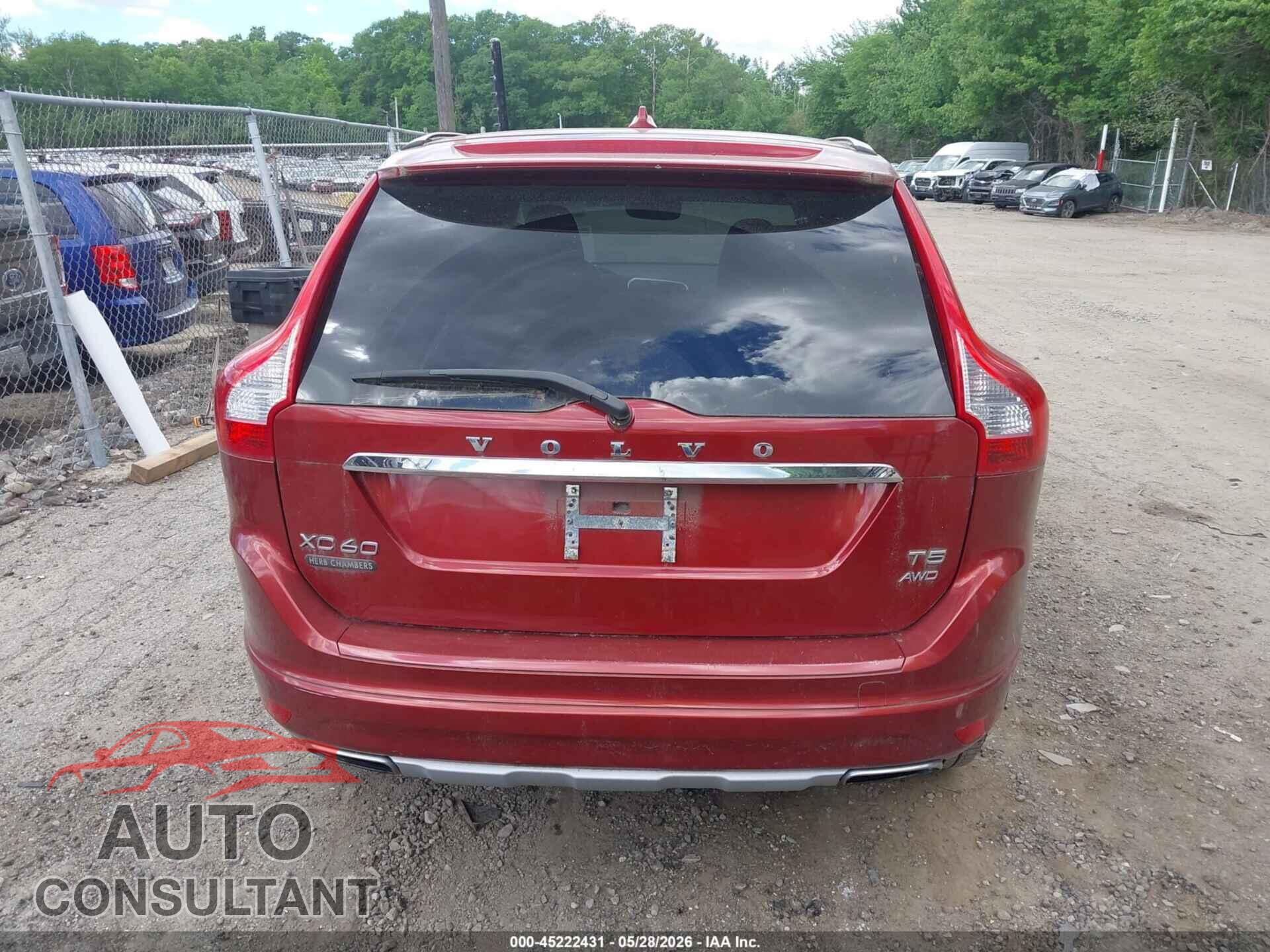 VOLVO XC60 2016 - YV4612RK0G2782111